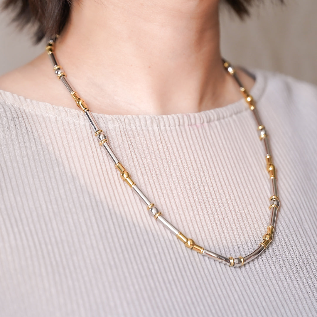 Vintage Avon Silver and Gold Necklace