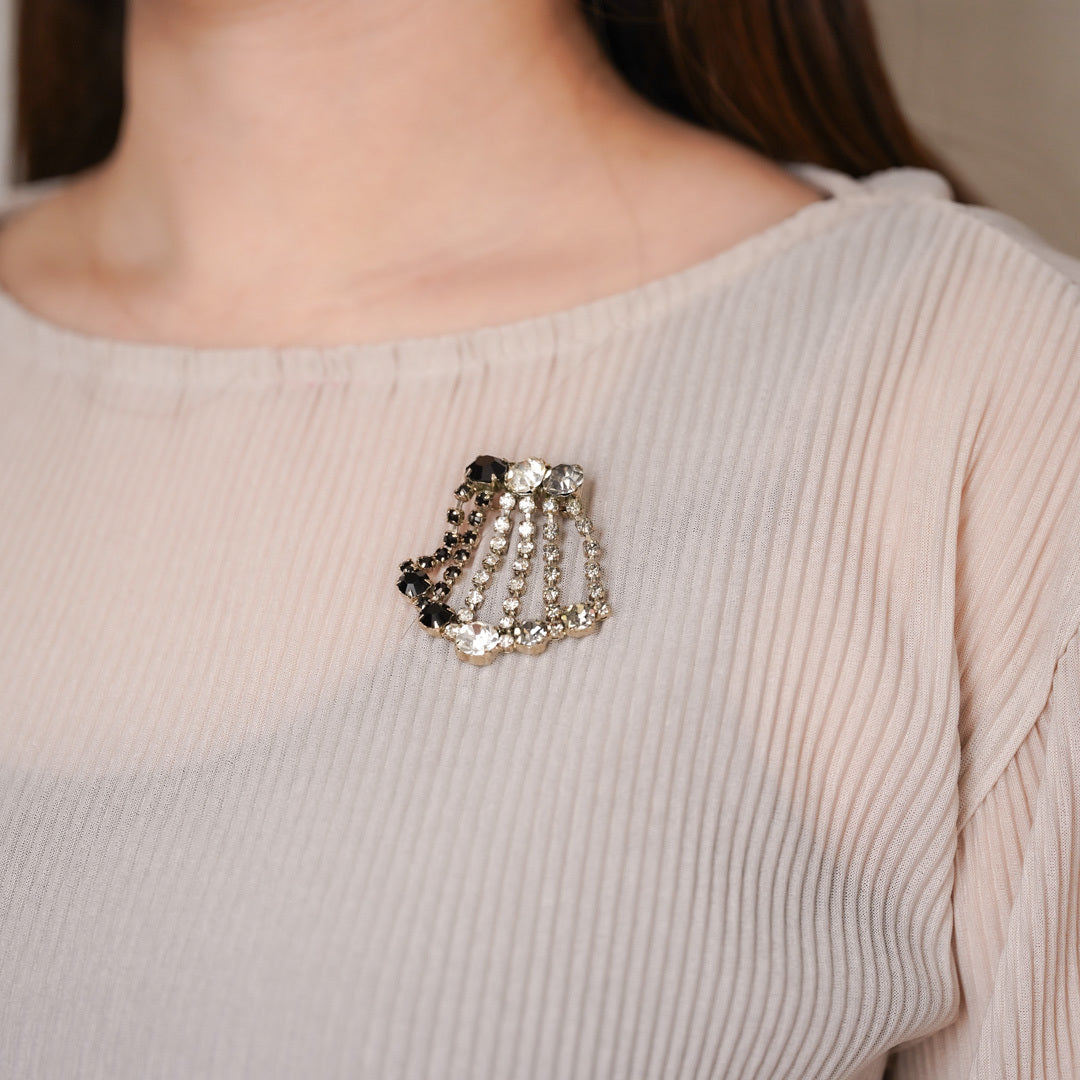 Vintage Rhinestone Brooch