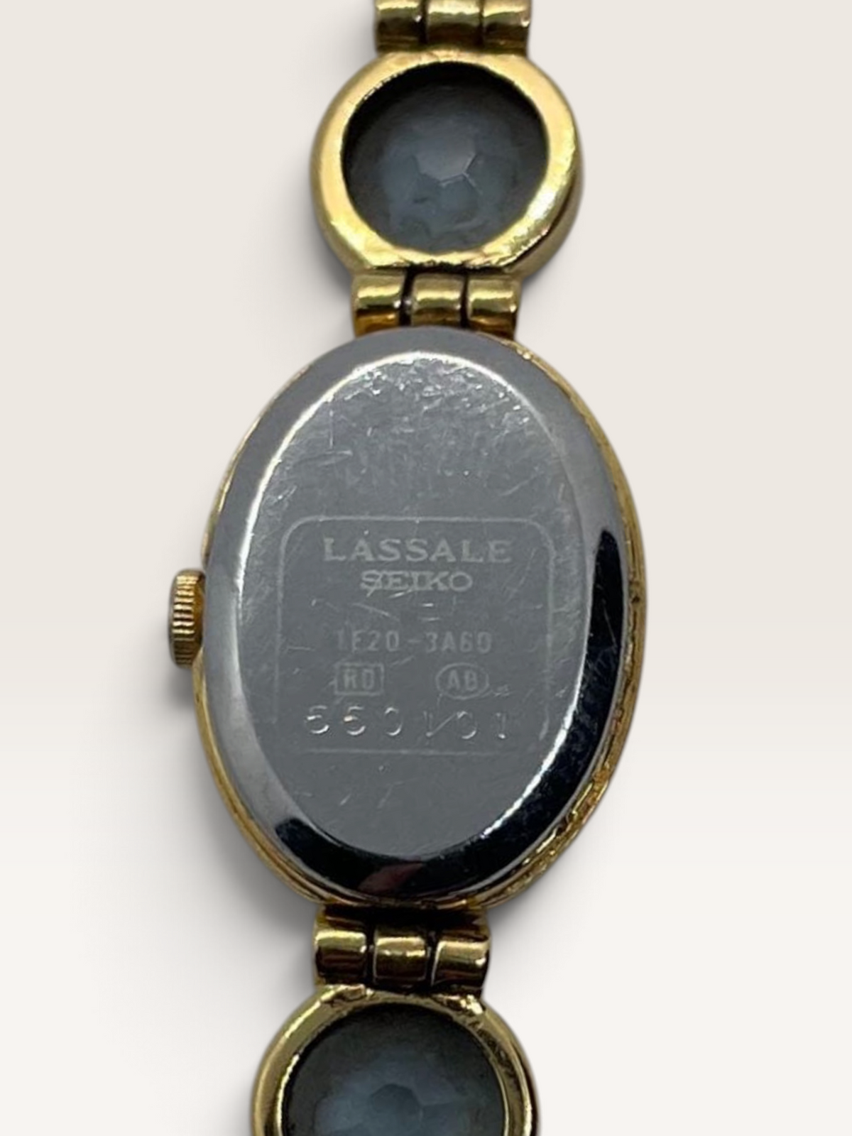 SEIKO LASSALE Oval Quartz Vintage Watch