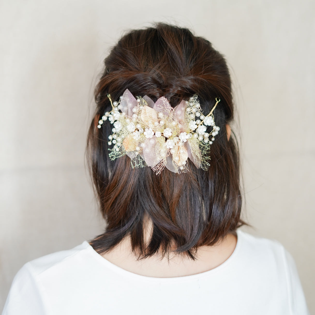 Vintage Floral Head Piece