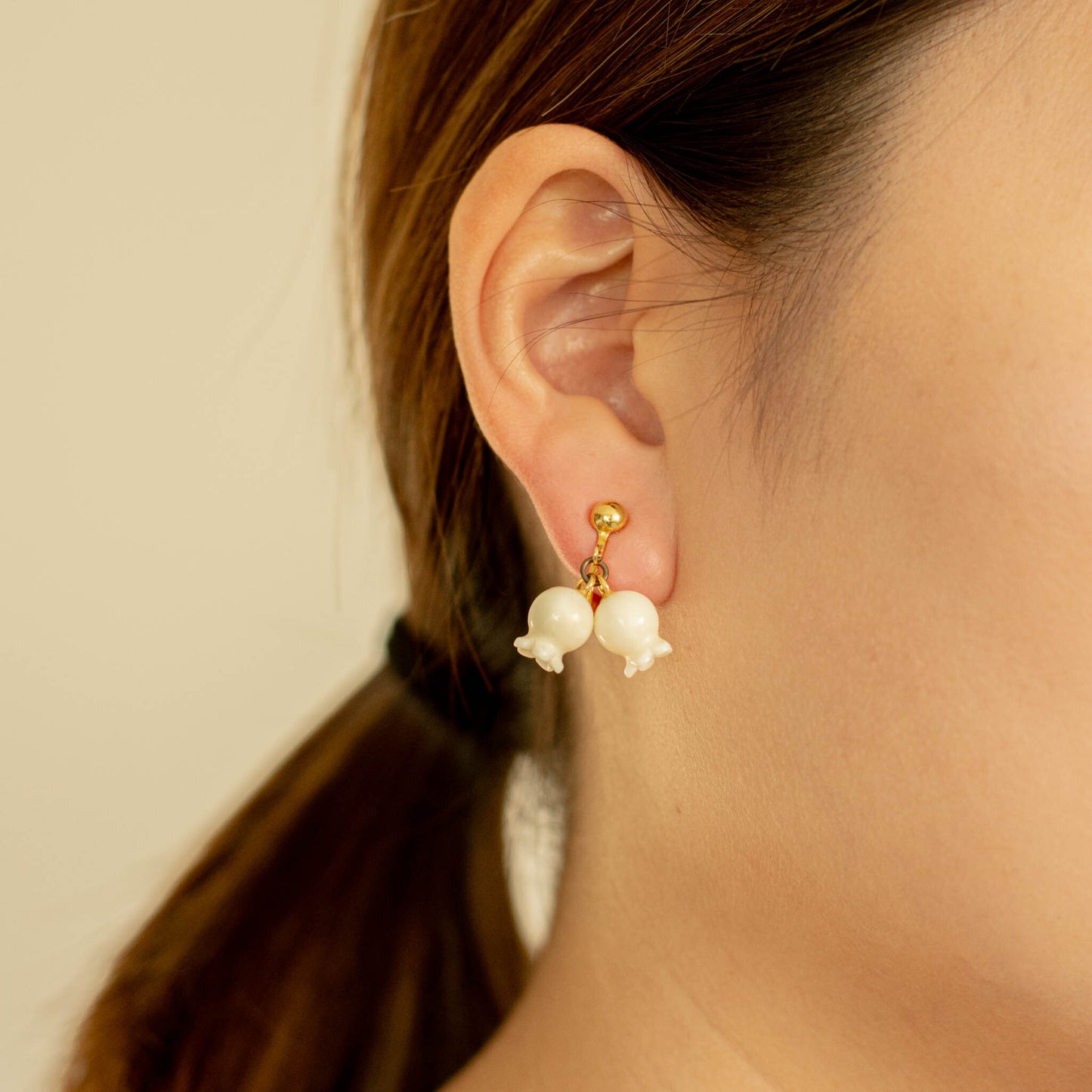 Lily of the Valley Floral Earrings