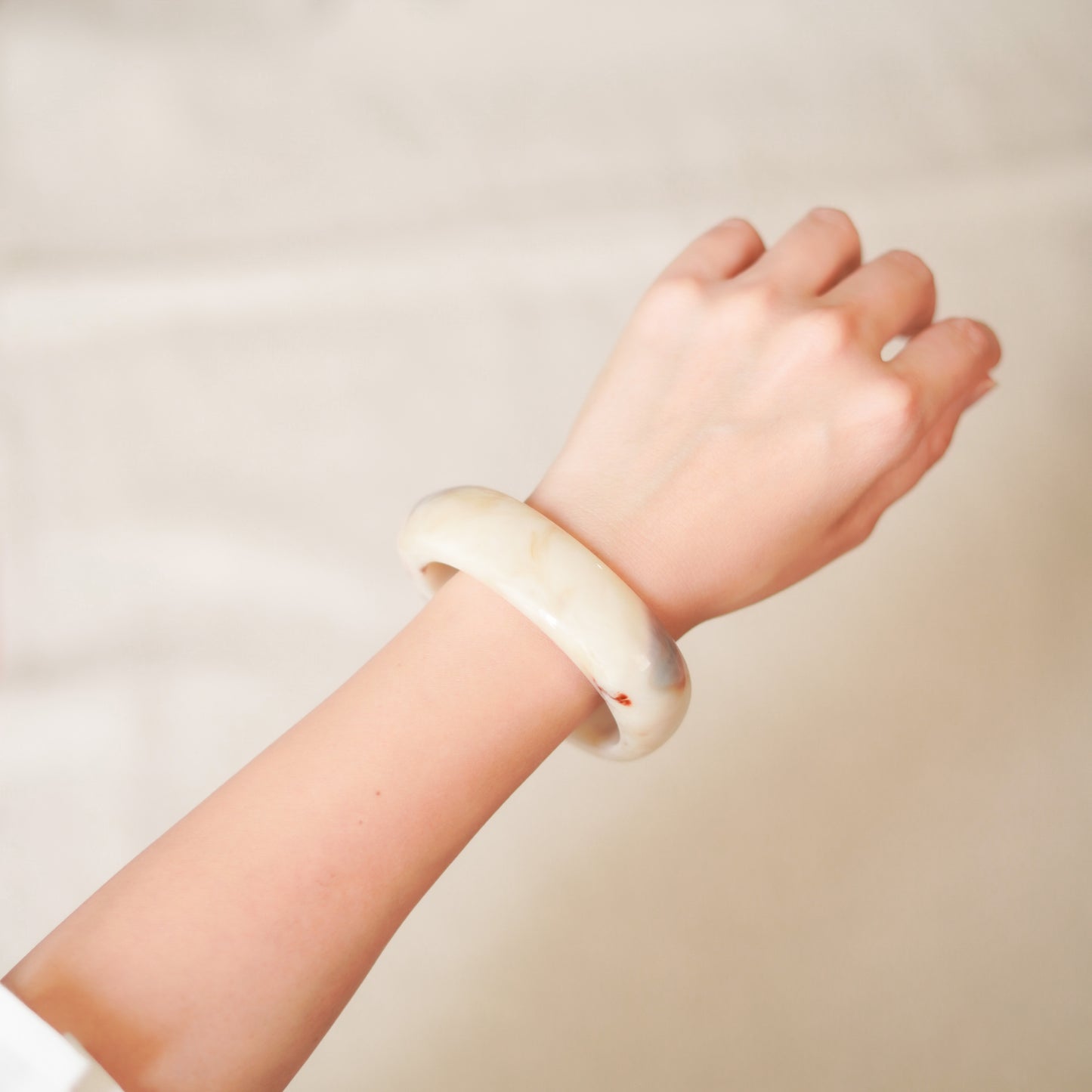 Vintage Lucite Boho Bangle