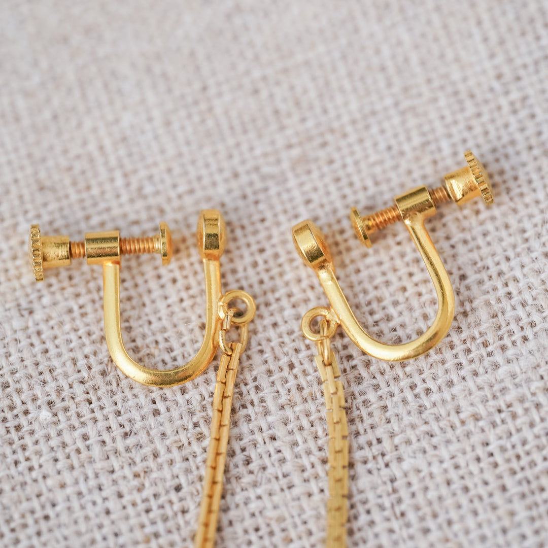 Vintage Delicate Chain Earrings