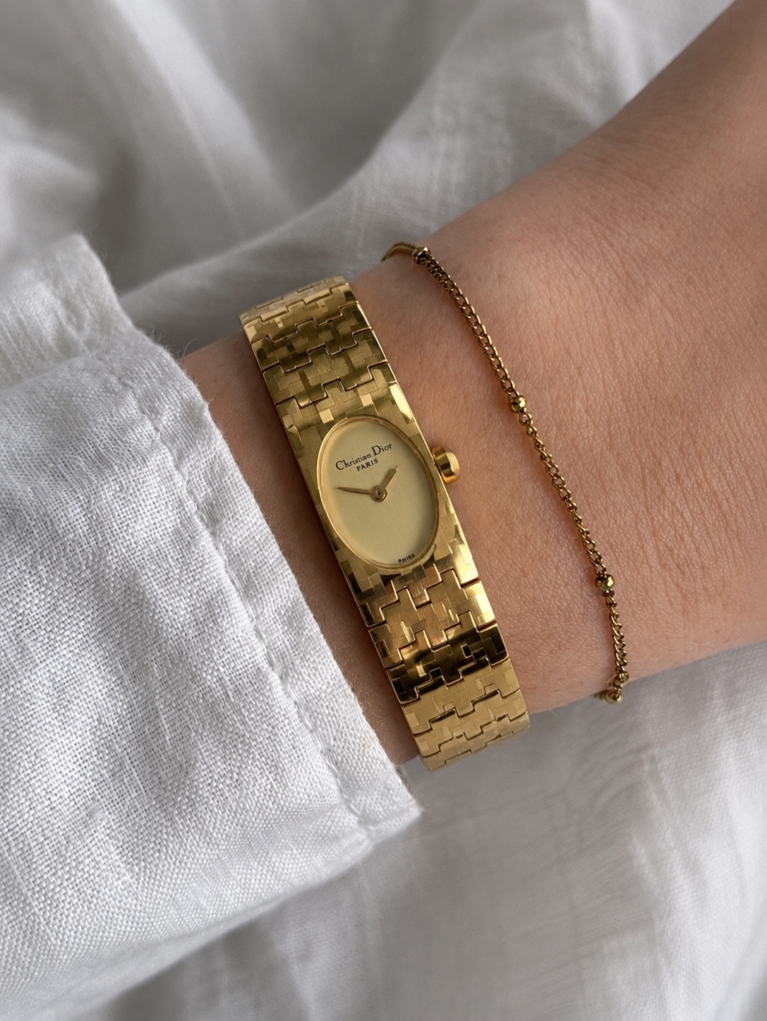 Christian Dior Paris Trotter Bracelet Watch