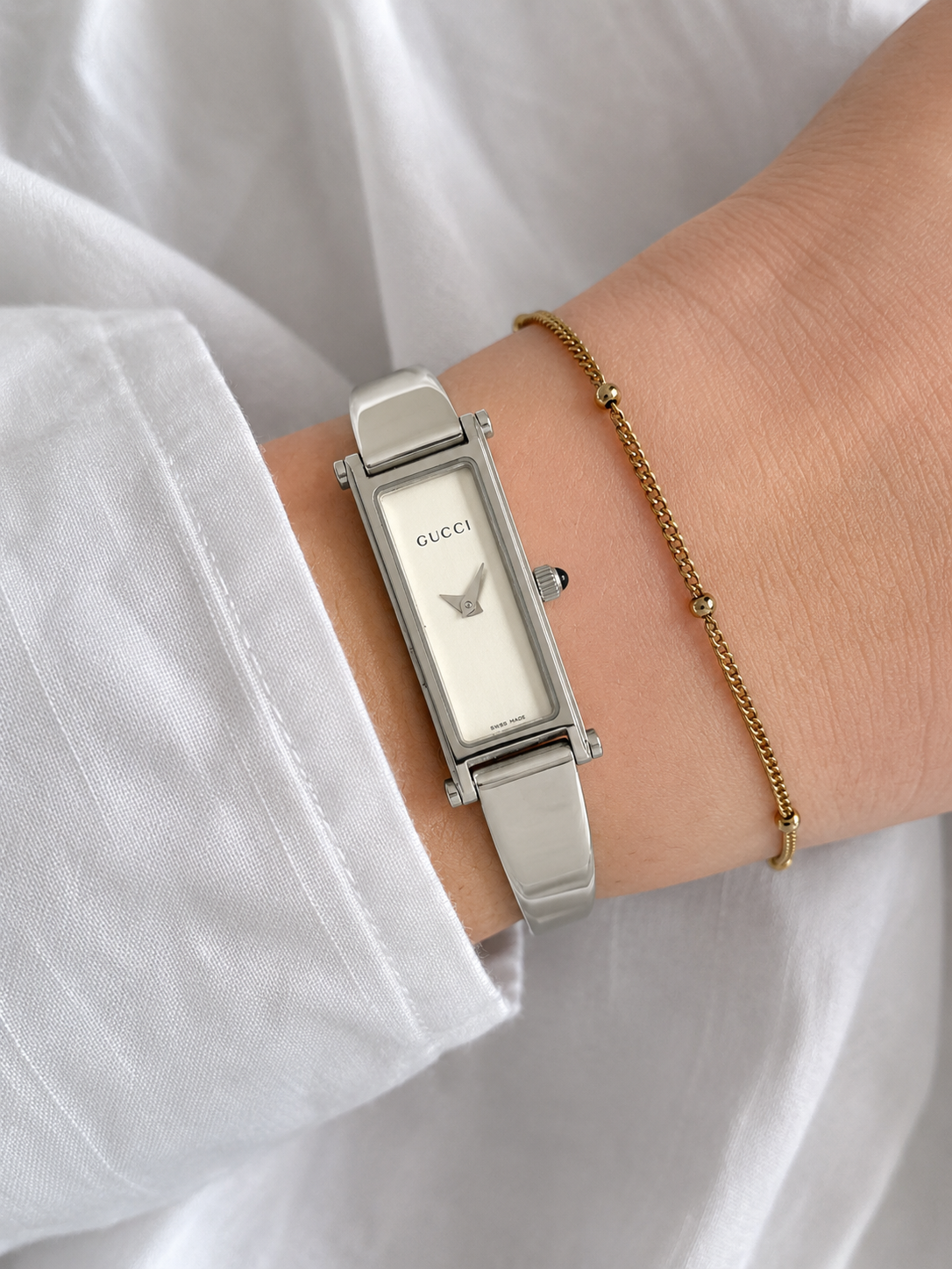 GUCCI Vintage Bangle Watch 1500L – flemington vintage