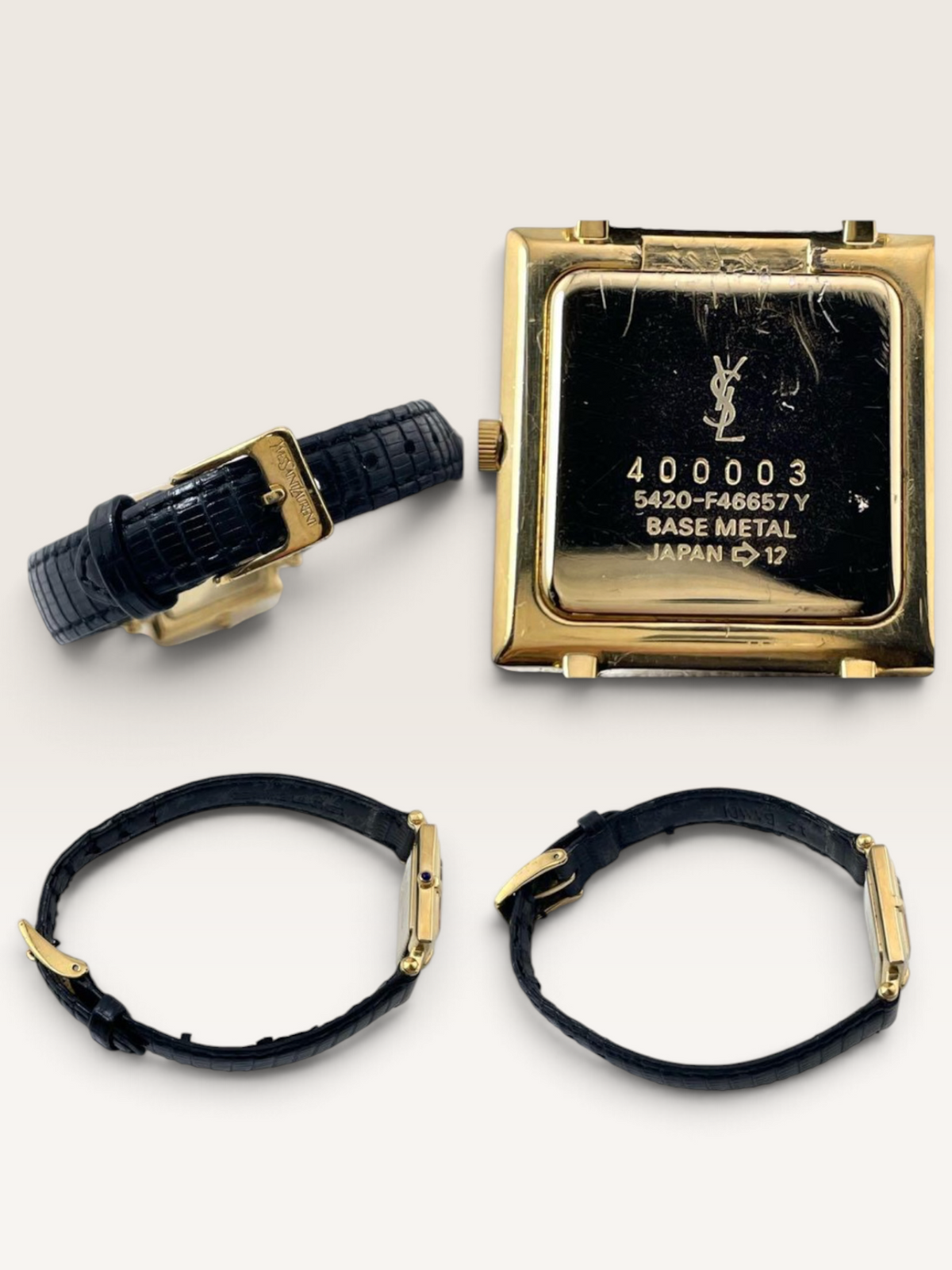 Yves Saint Laurent Vintage Square Watch