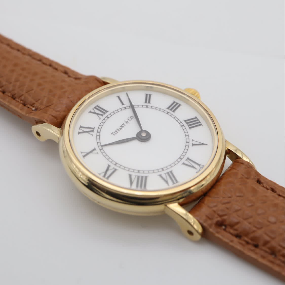 TIFFANY & Co. Classic Round 14K Gold Vintage Watch
