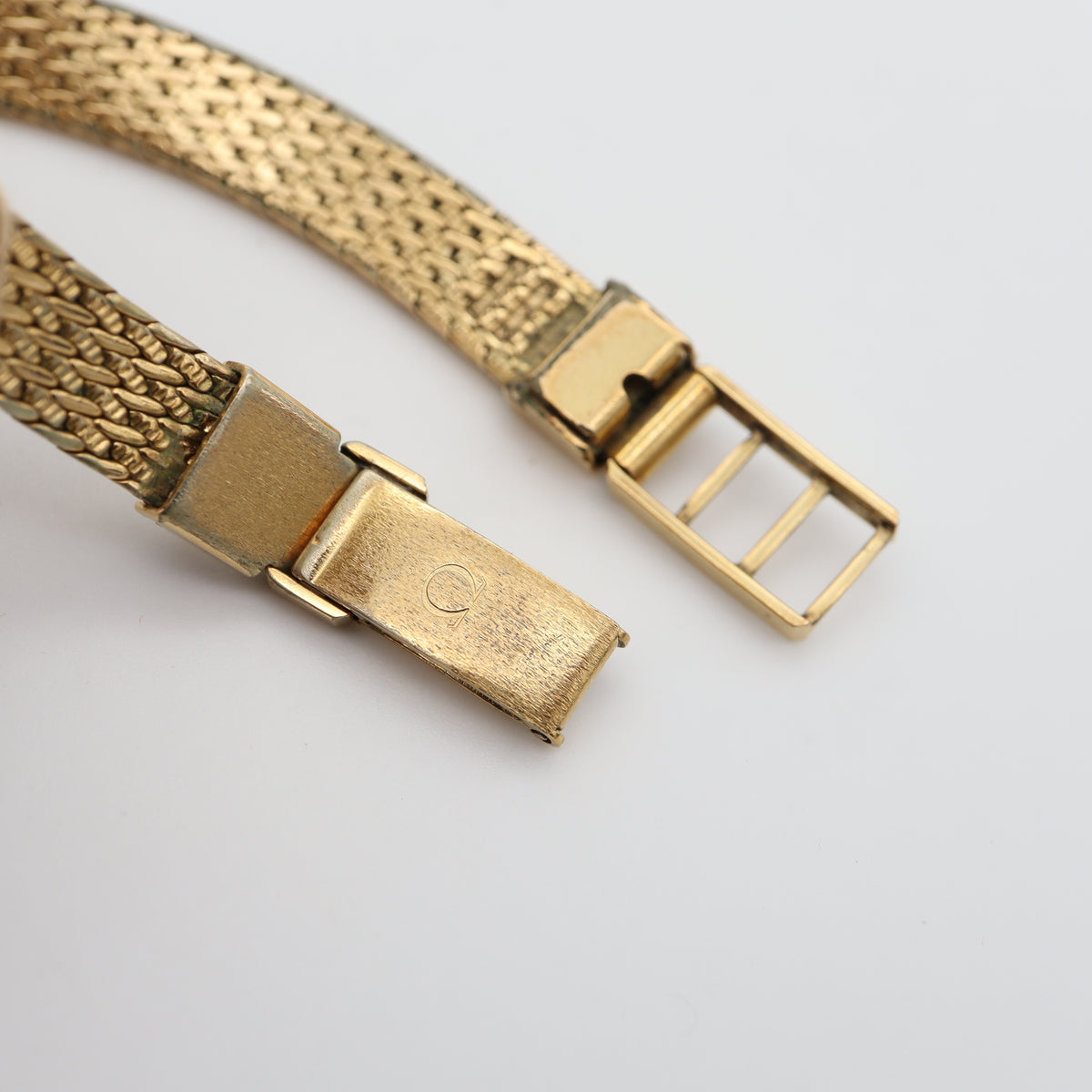OMEGA ED 791.6008 Gold-Tone Vintage Bracelet Watch