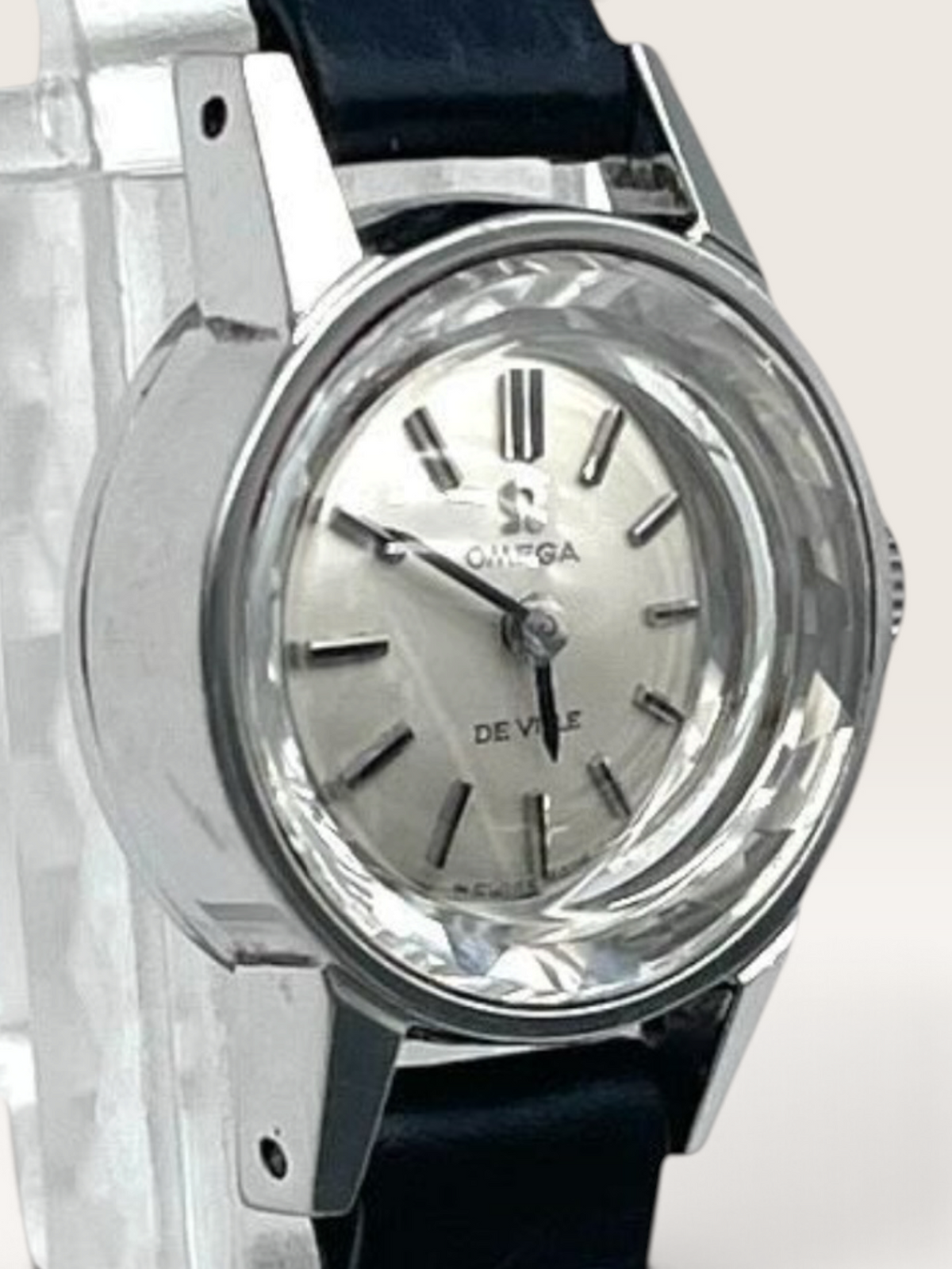 OMEGA De Ville Cut Glass Manual-Winding Vintage Ladies Watch