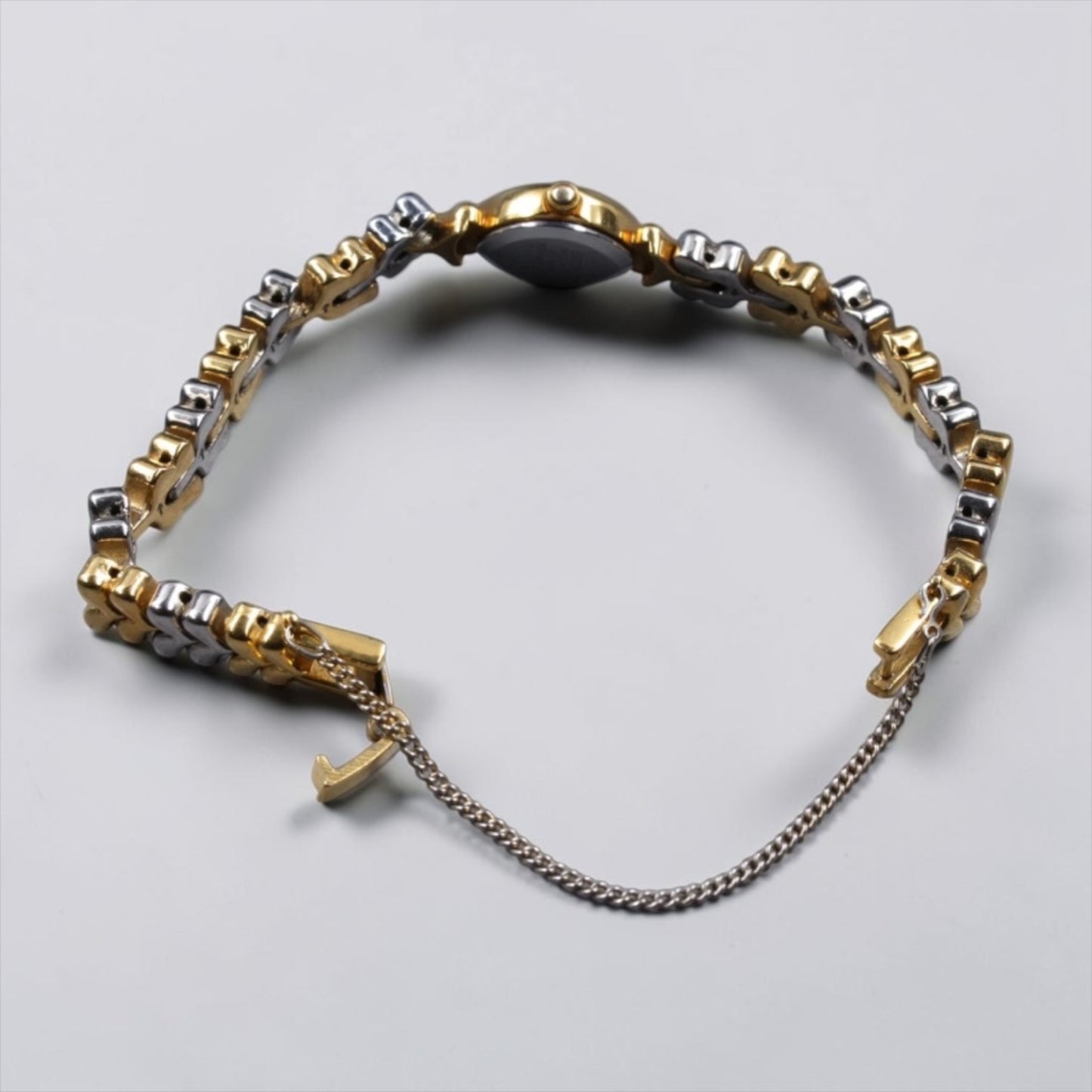Seiko Quartz Small-Case Heart-Motif Two-Tone Bracelet Watch