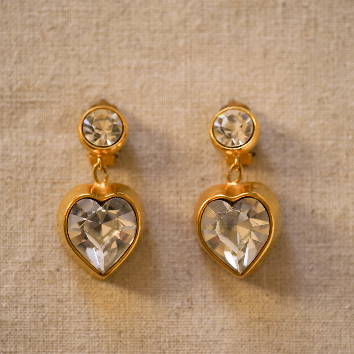 Vintage Rhinestone Earrings