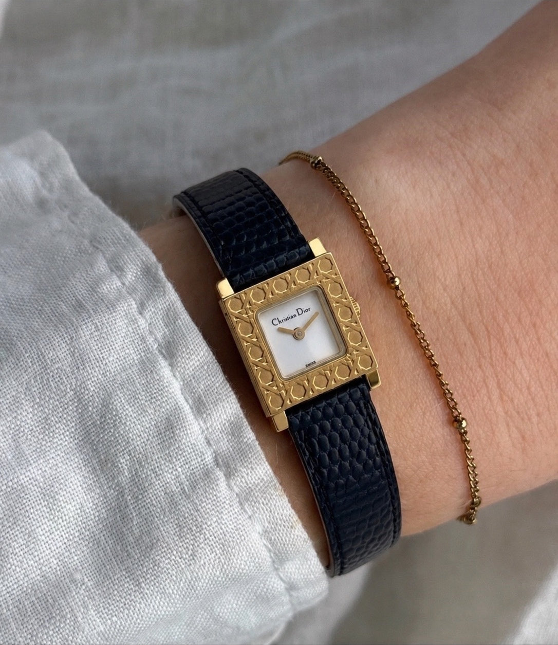 Christian Dior La Parisienne D60-159 Square Watch