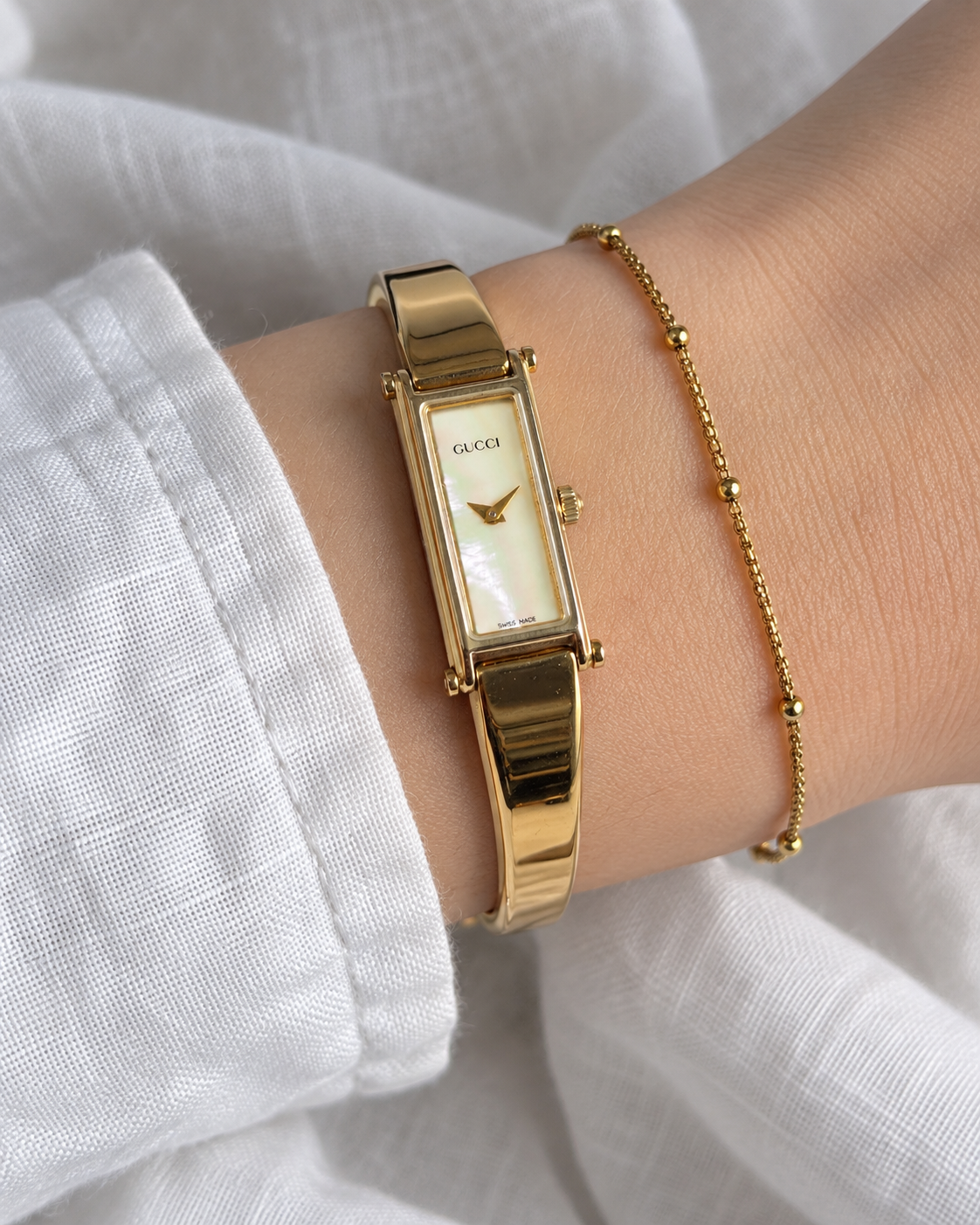 GUCCI Rectangular Vintage Watch