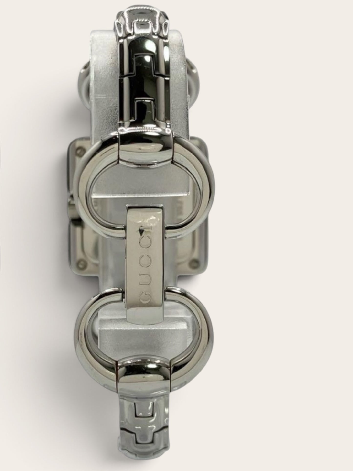 GUCCI  Horsebit Black Dial Watch