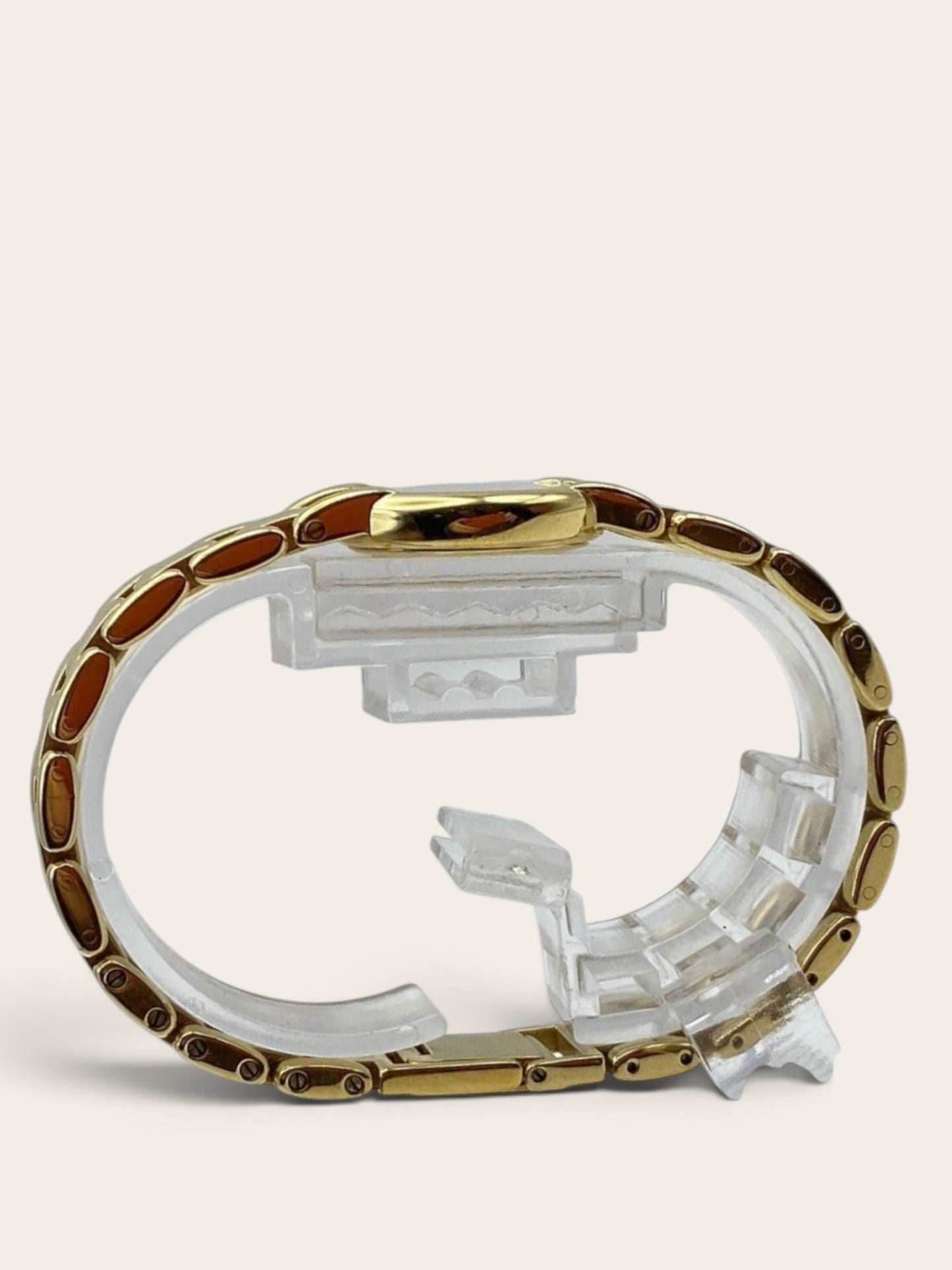 RAYMOND WEIL Gold-Tone Clear-Stone Bracelet Watch