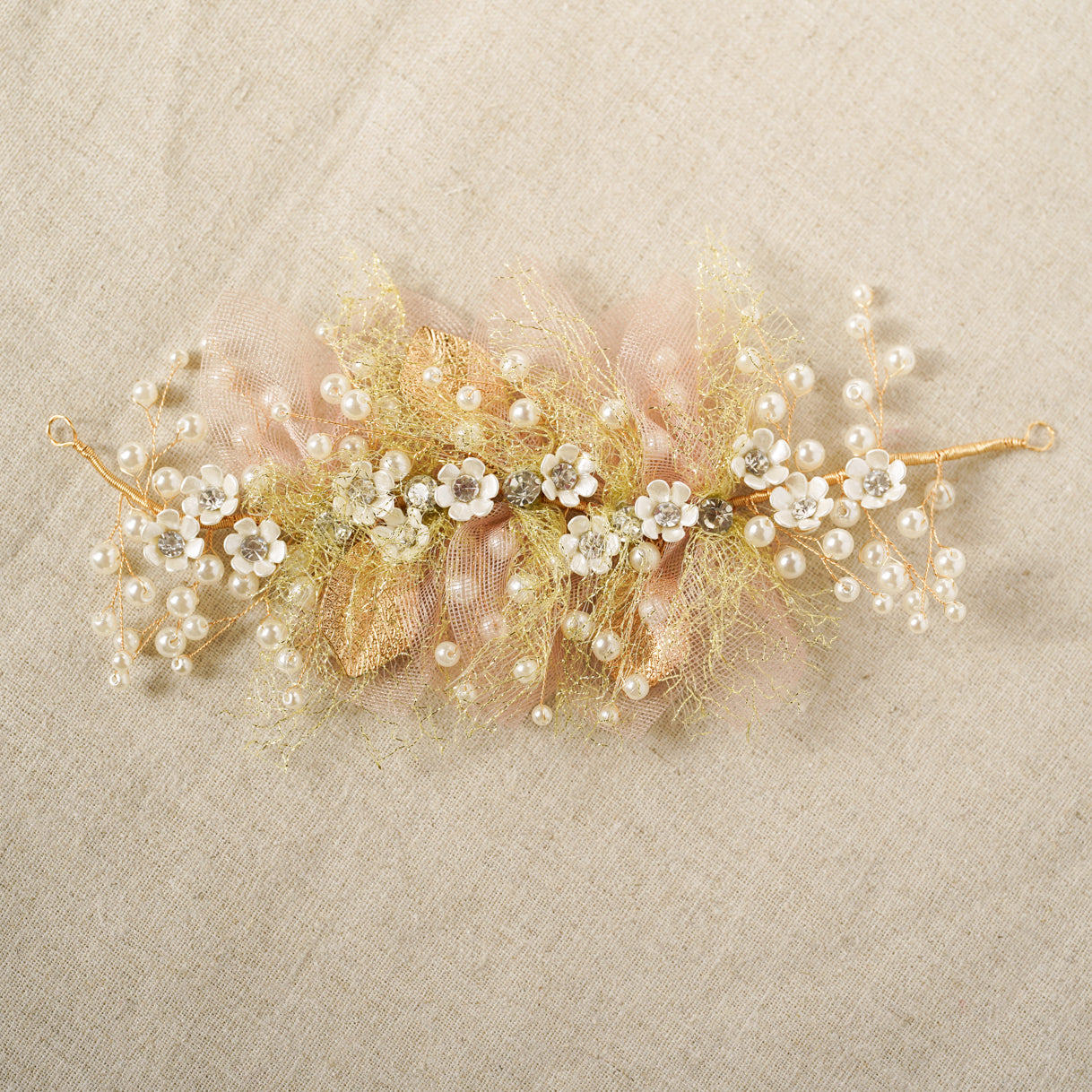 Vintage Floral Head Piece