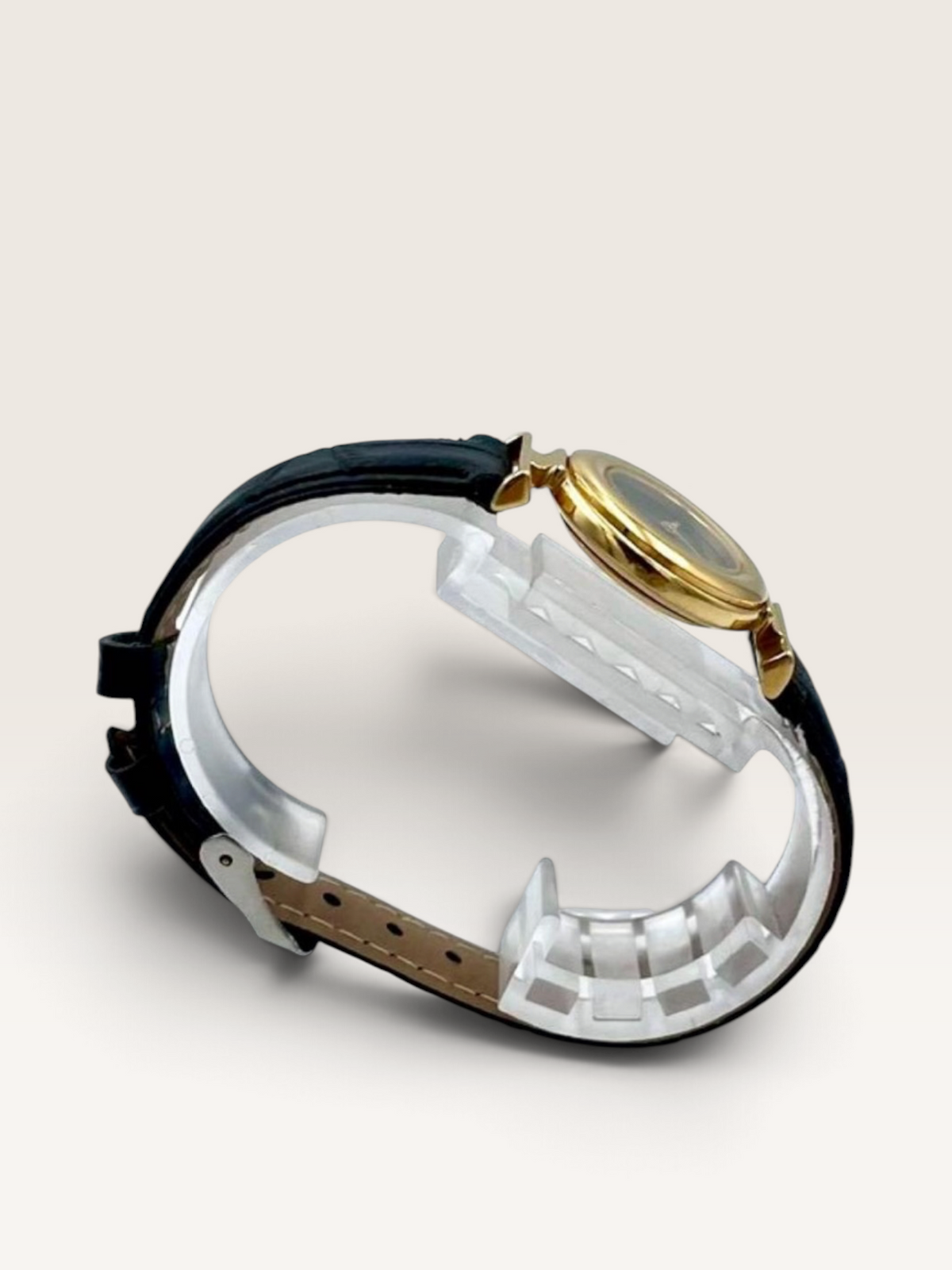 FENDI  Zucca Black Dial Gold-Tone Vintage Watch