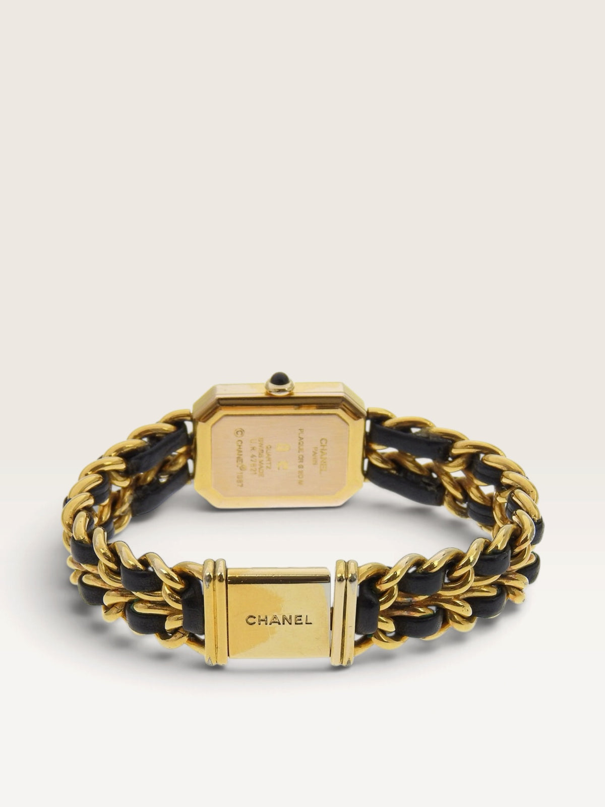 CHANEL Première L H0001 Gold-Plated – Vintage Quartz Watch