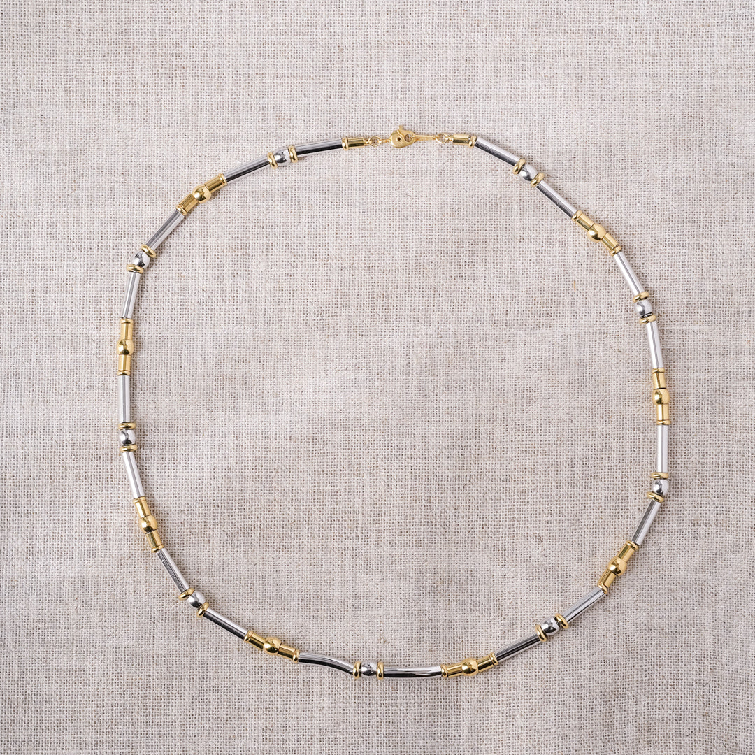 Vintage Avon Silver and Gold Necklace
