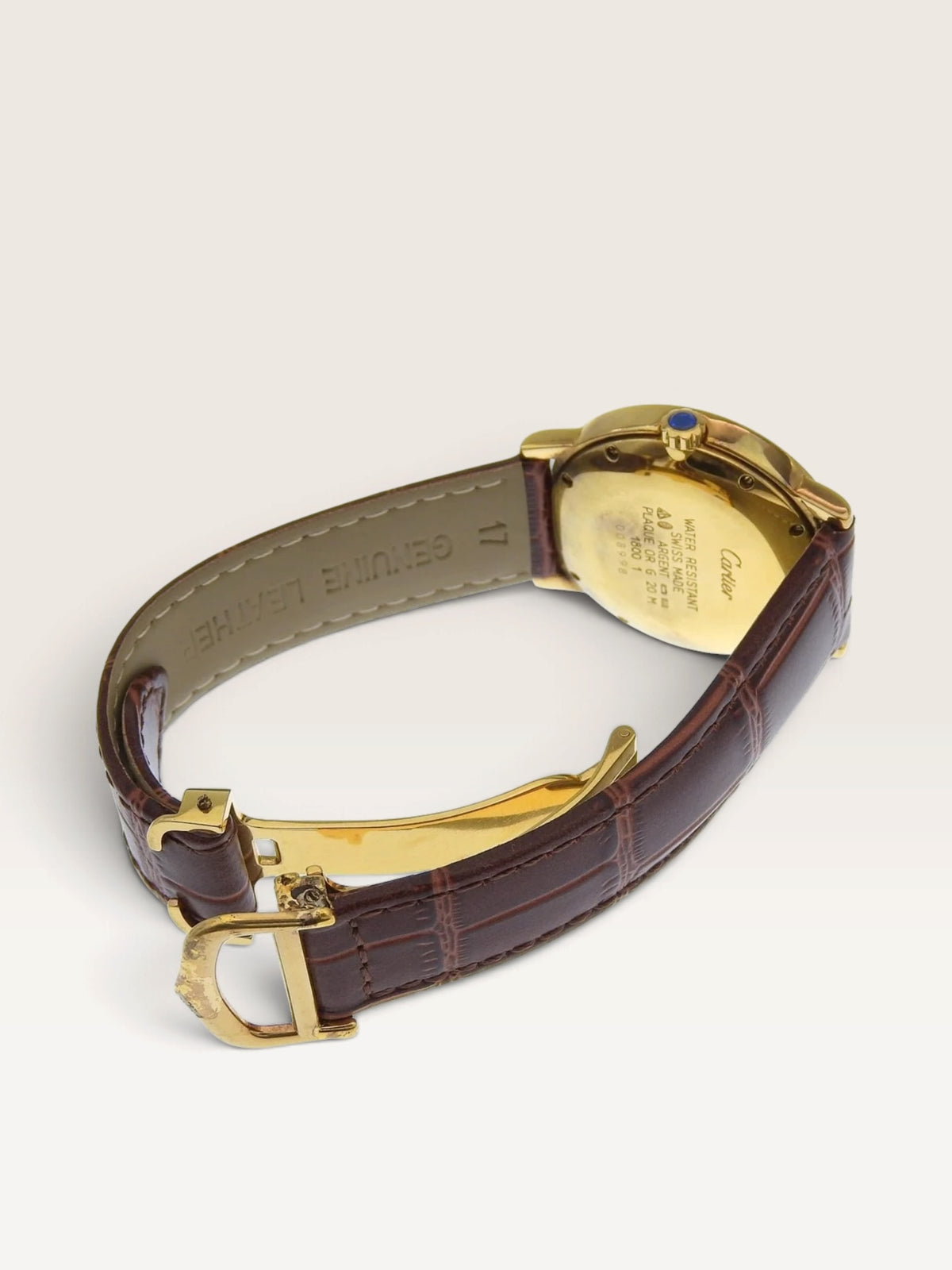 Cartier Must Ronde  — Ivory Dial Vintage Watch