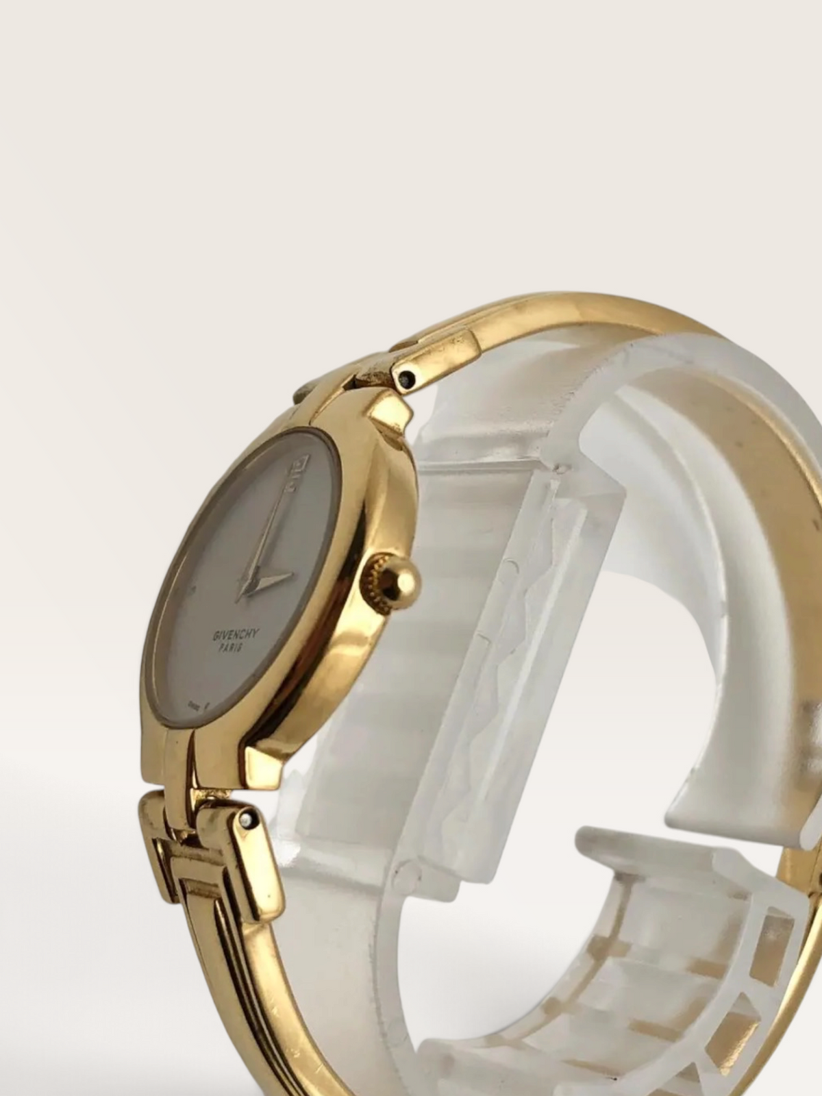 Vintage GIVENCHY Gold-Tone Bangle Watch