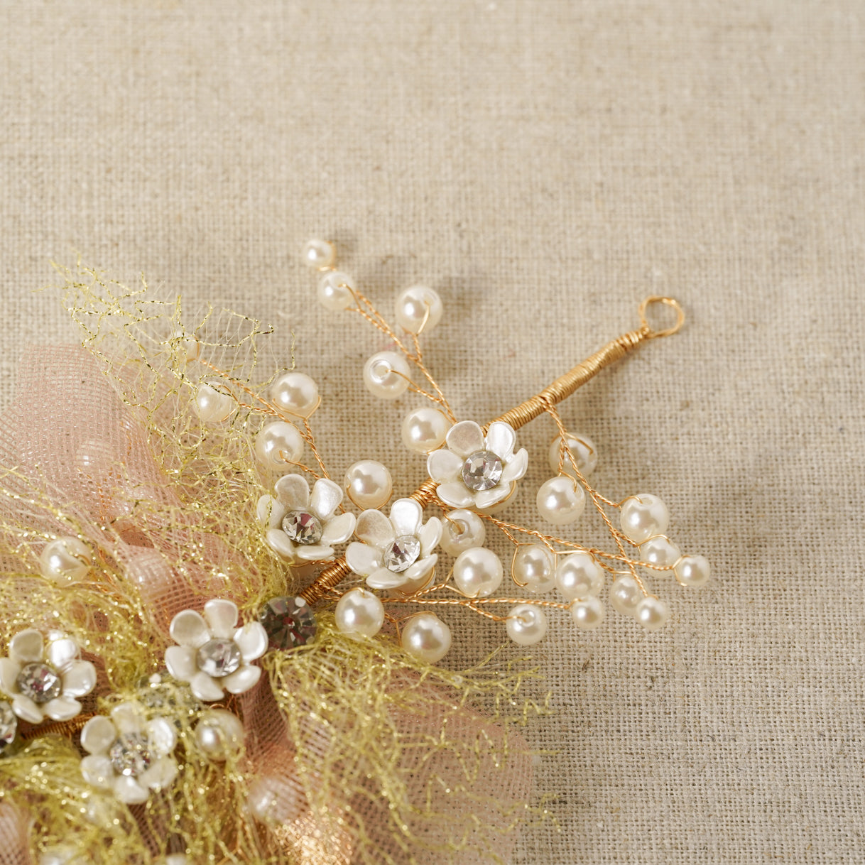 Vintage Floral Head Piece