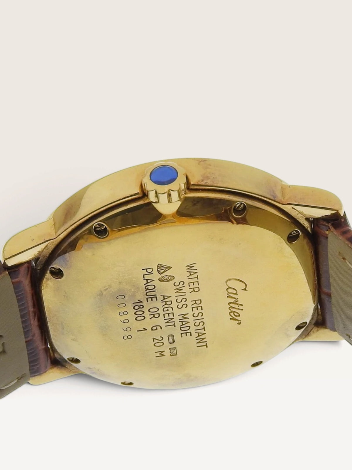 Cartier Must Ronde  — Ivory Dial Vintage Watch