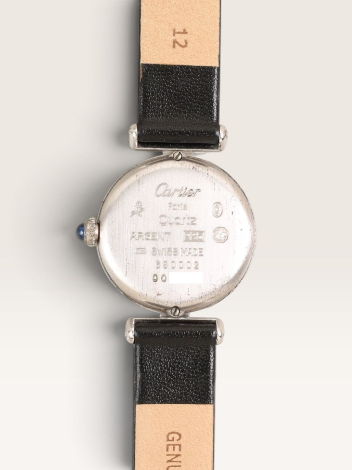 Cartier Must de Cartier Colisée  – Silver / White Roman Dial