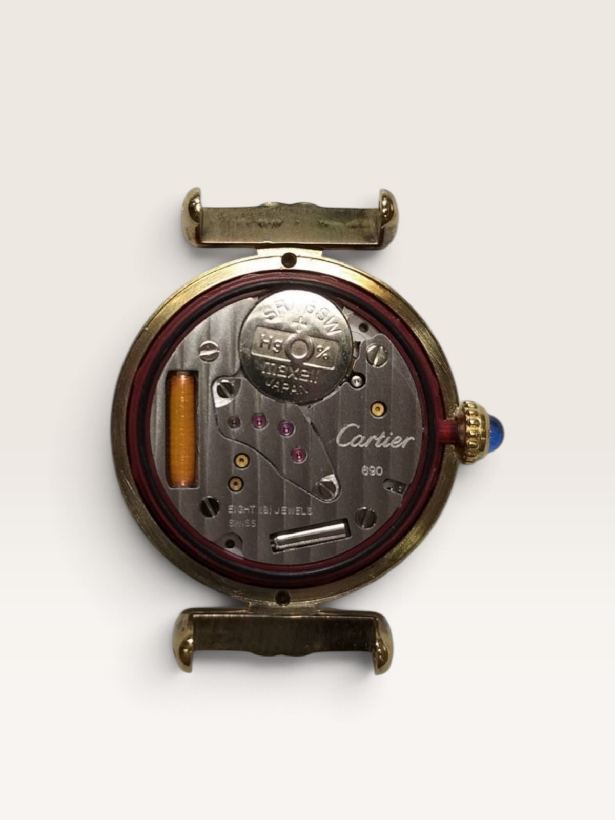 Cartier Must Colisée SM Vermeil Vintage Quartz Watch