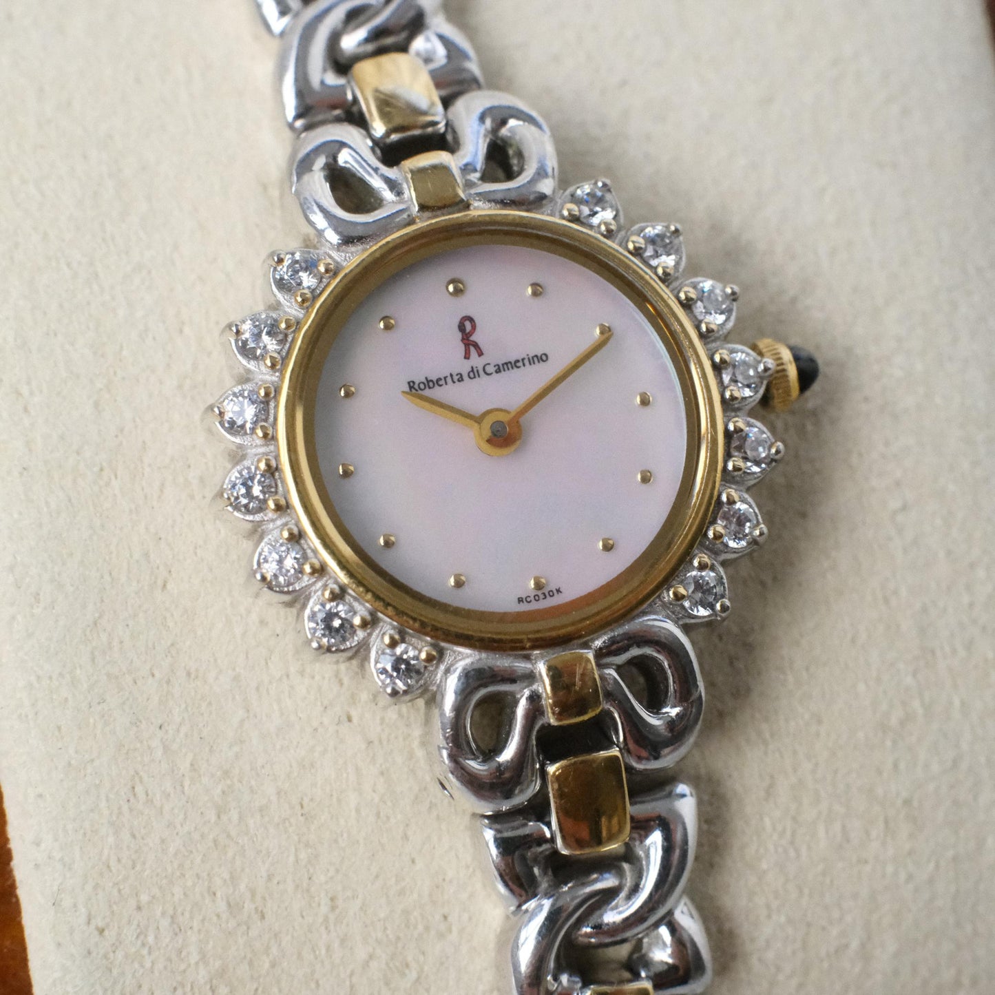 Roberta di Camerino Mother-of-Pearl Vintage Watch