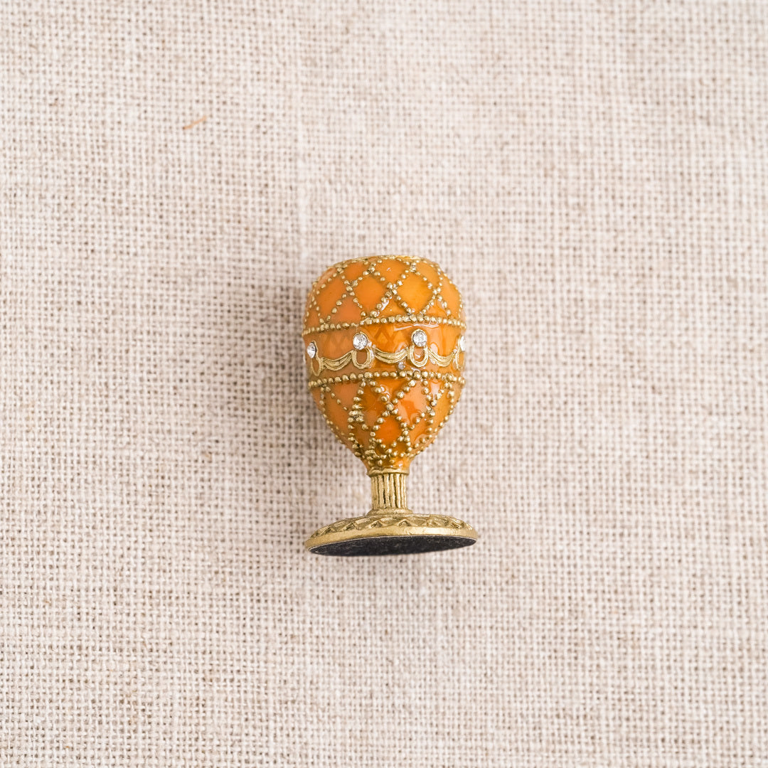 Faberge Collection: Candle Holder Yellow