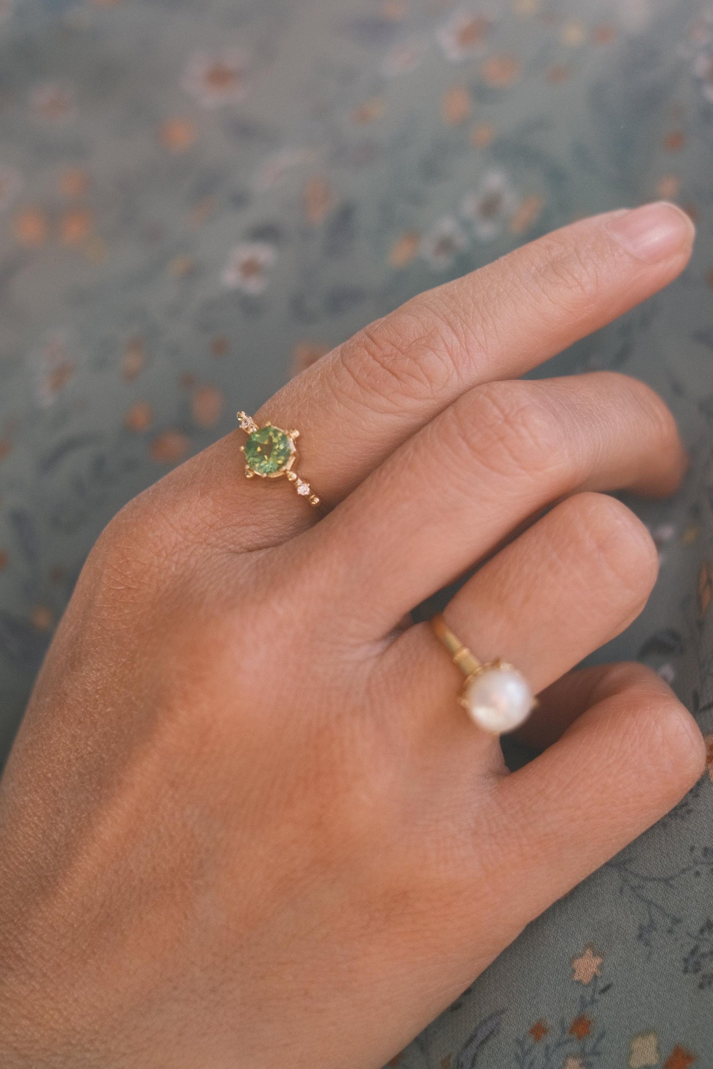 The Peridot Collection: Lily Ring