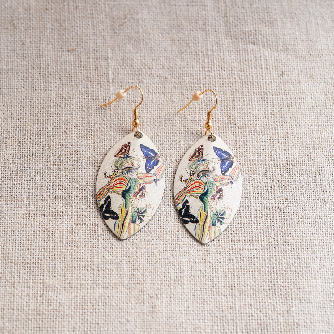 Vintage Salvador Dali Post Earrings
