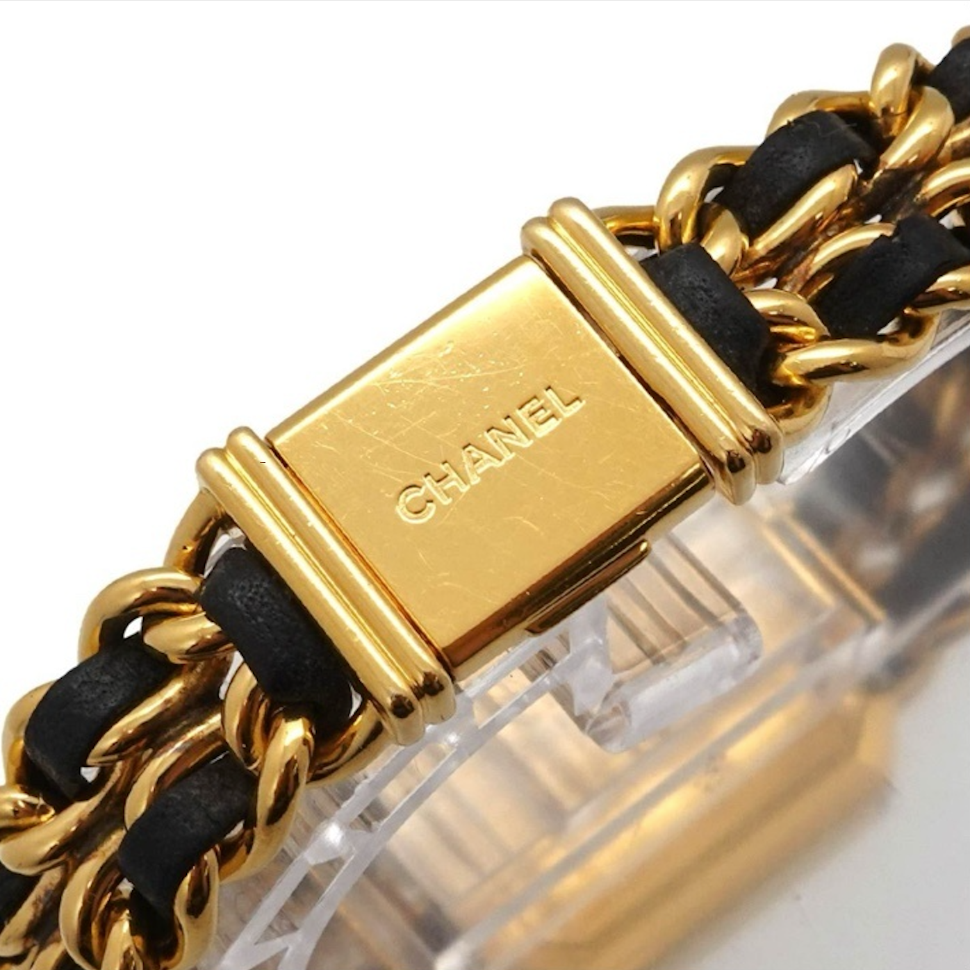 CHANEL Première Vintage Watch — Black Dial × Gold