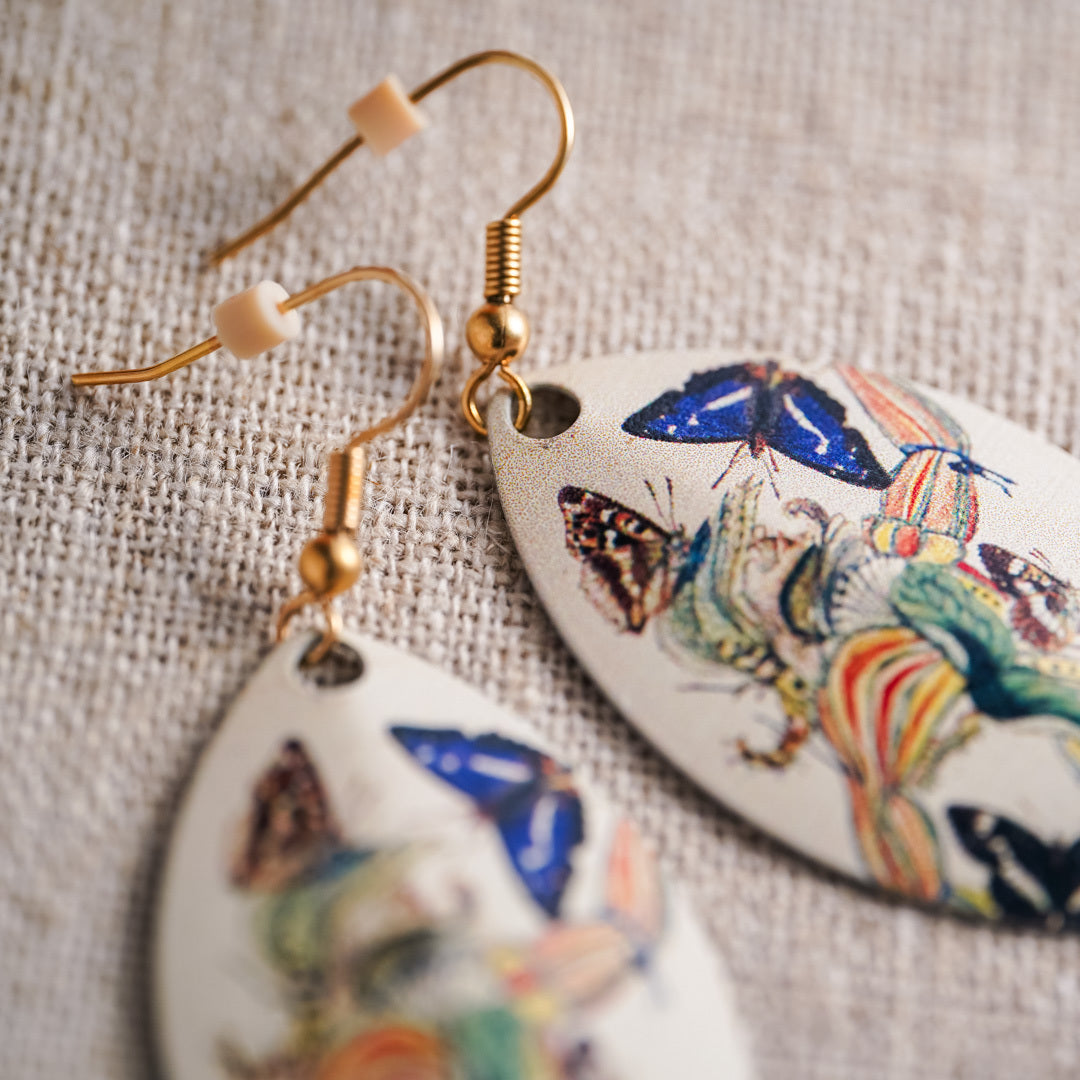 Vintage Salvador Dali Post Earrings