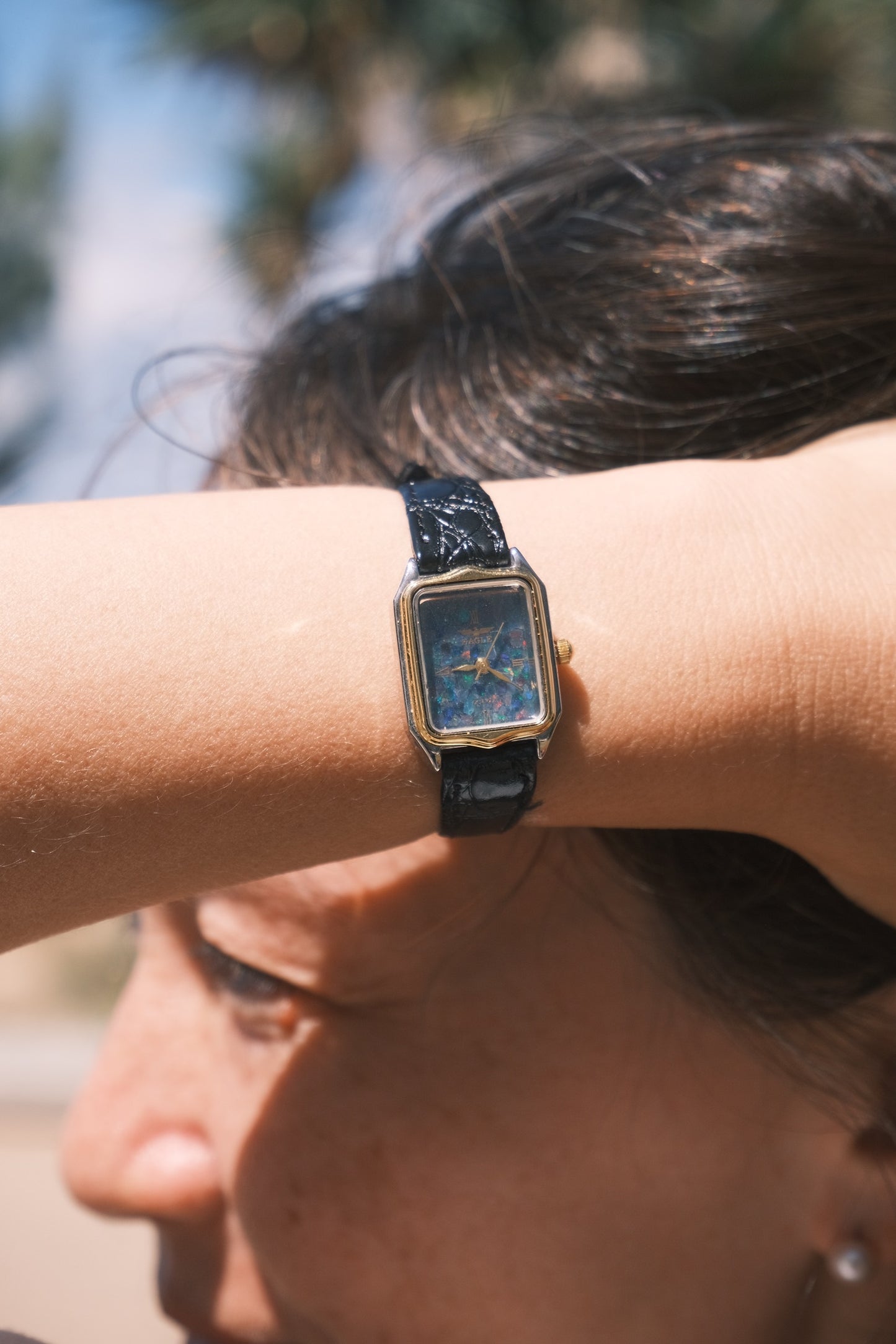 Australian Opal Mosaic Watch