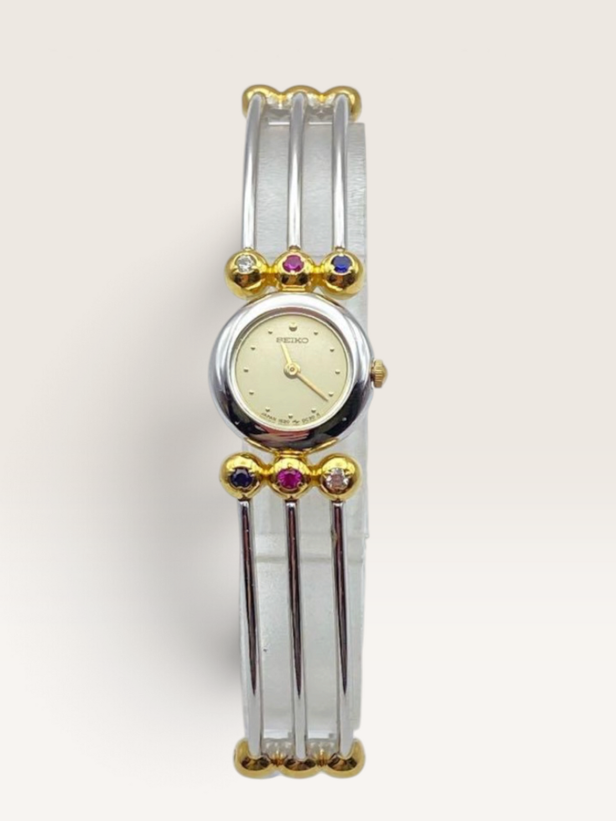 SEIKO Color Stone Bangle Watch