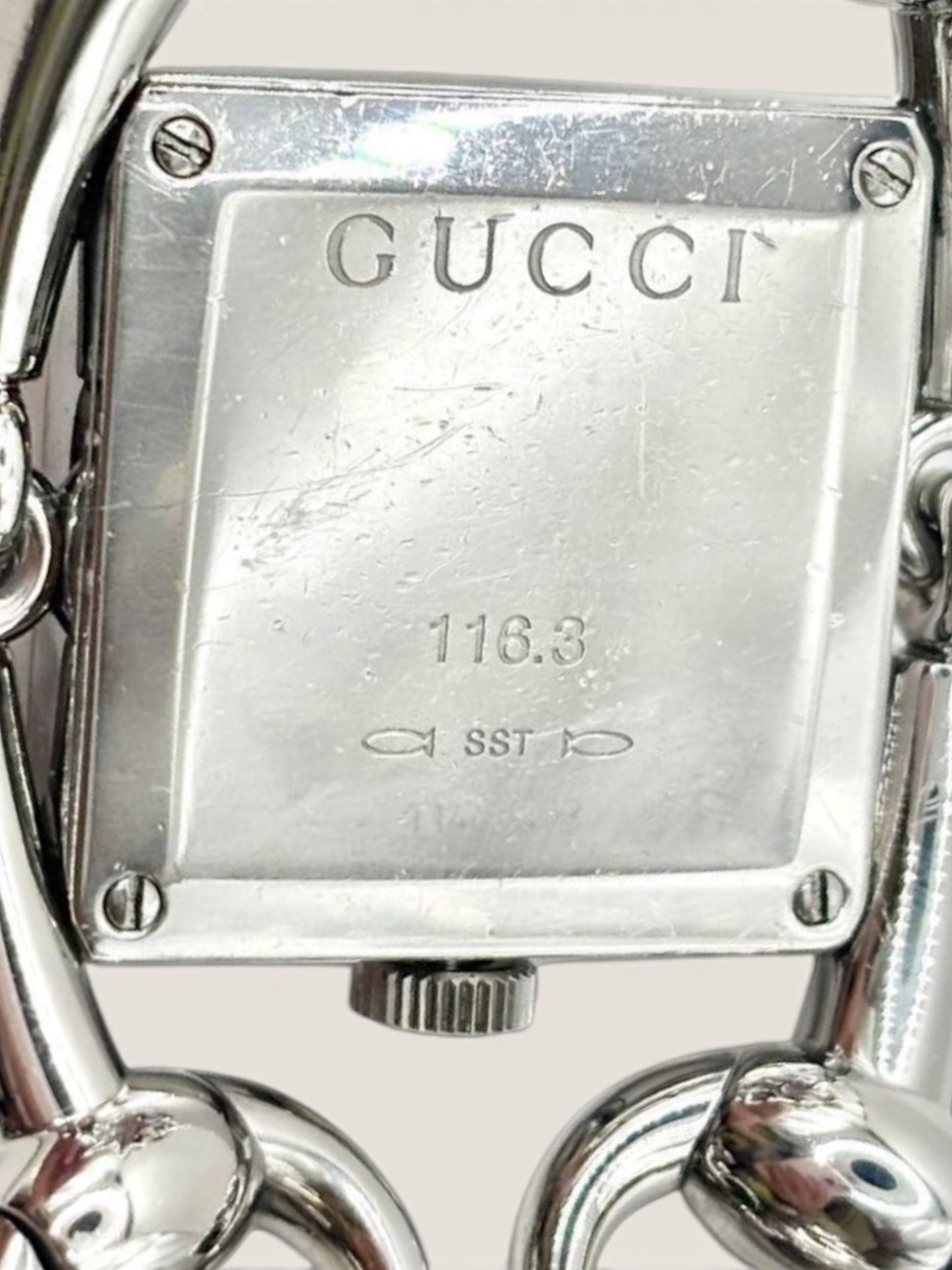 GUCCI Signoria Silver Bracelet Watch