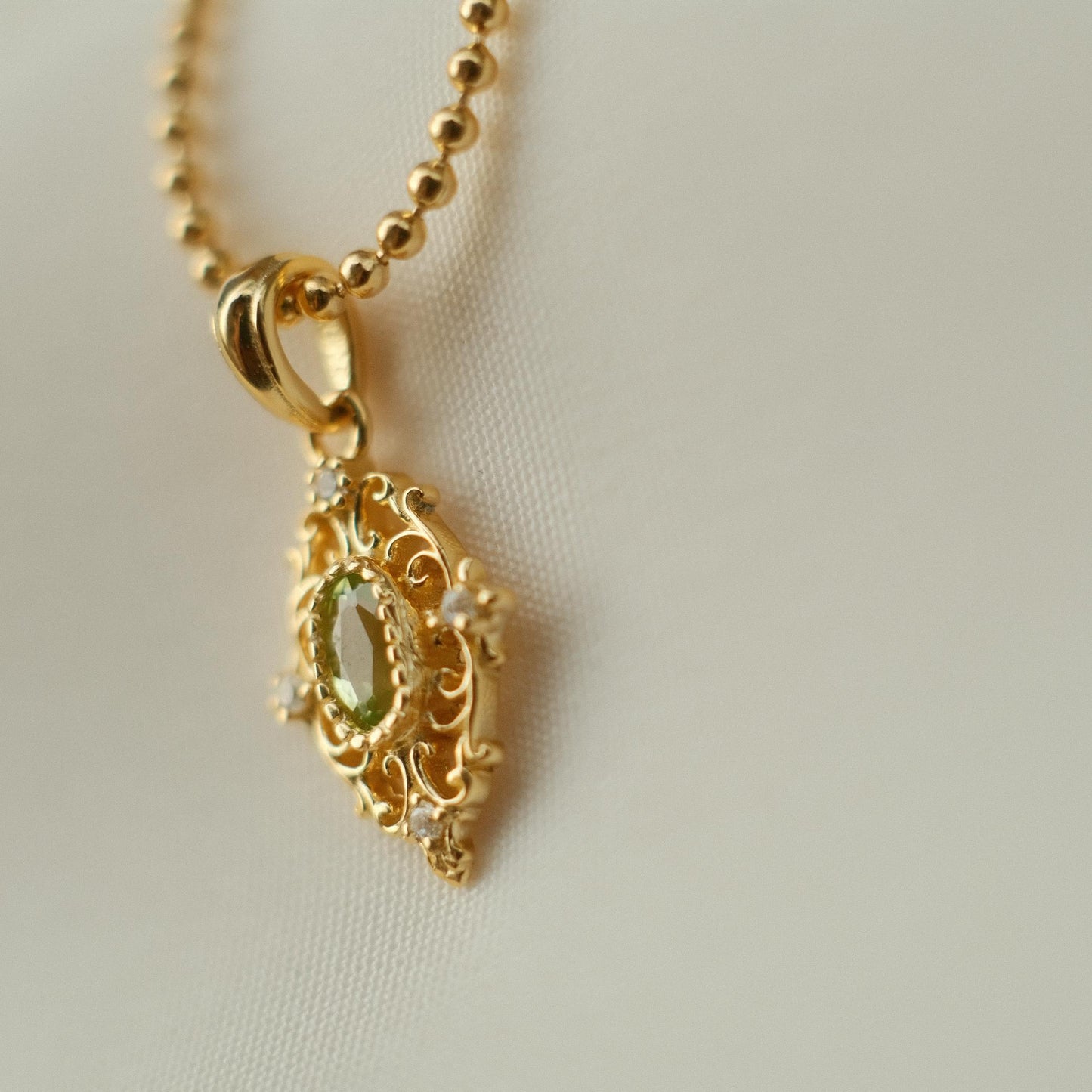 The Peridot Collection: Elena Pendant