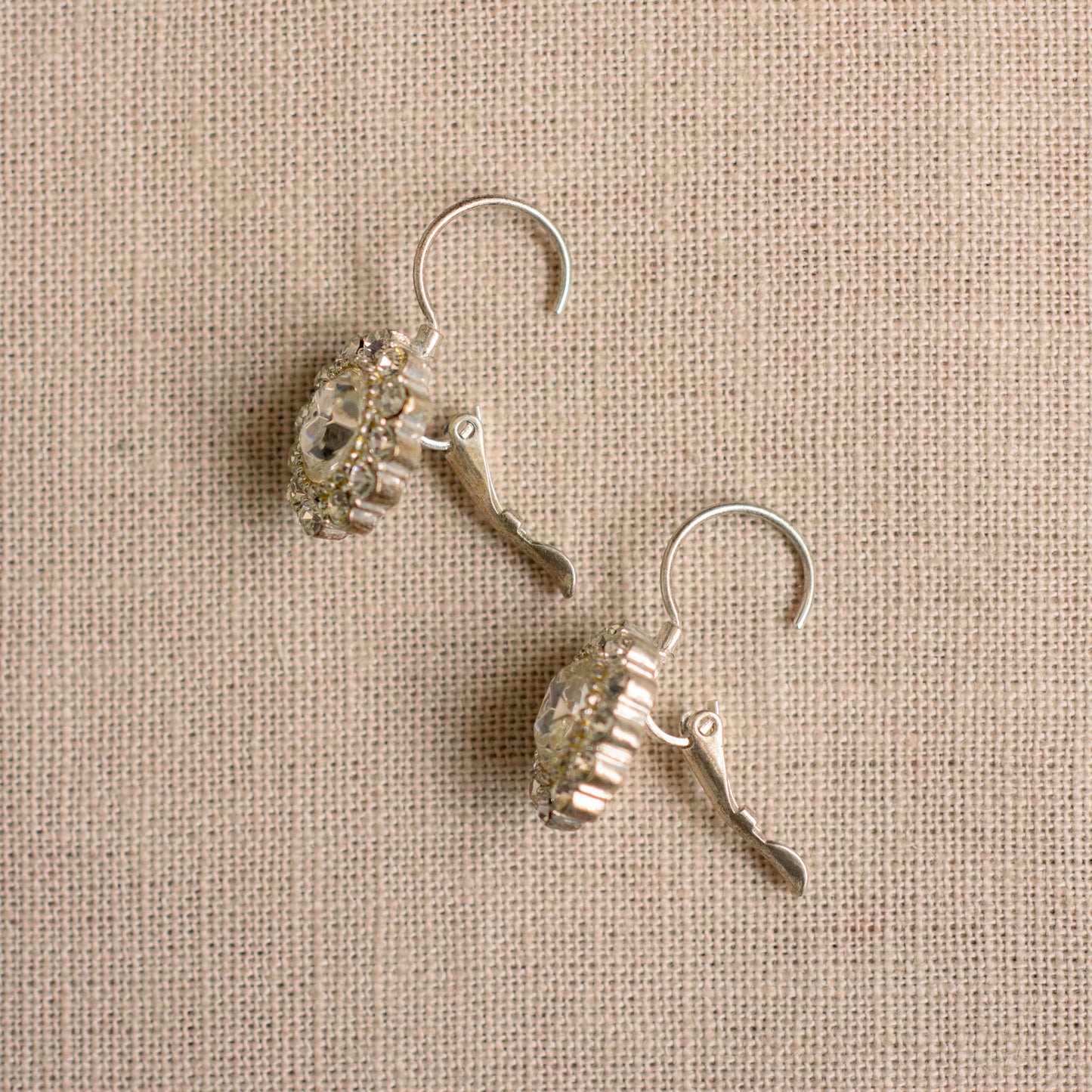 Vintage Floral Motif Earrings