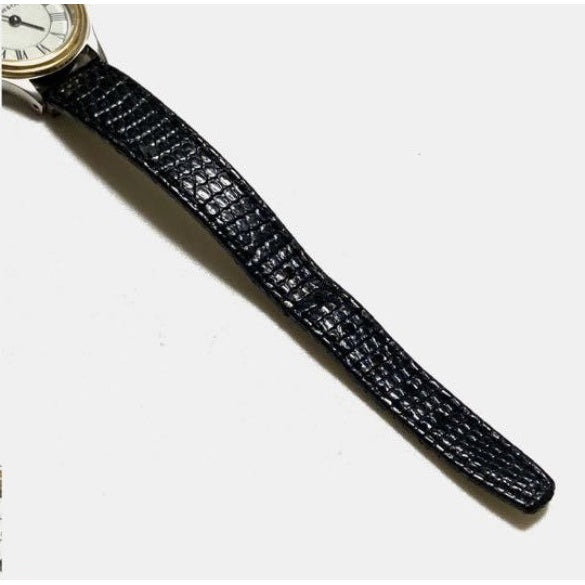 Tiffany & Co. Portfolio Vintage Watch (Two-Tone, White Dial)