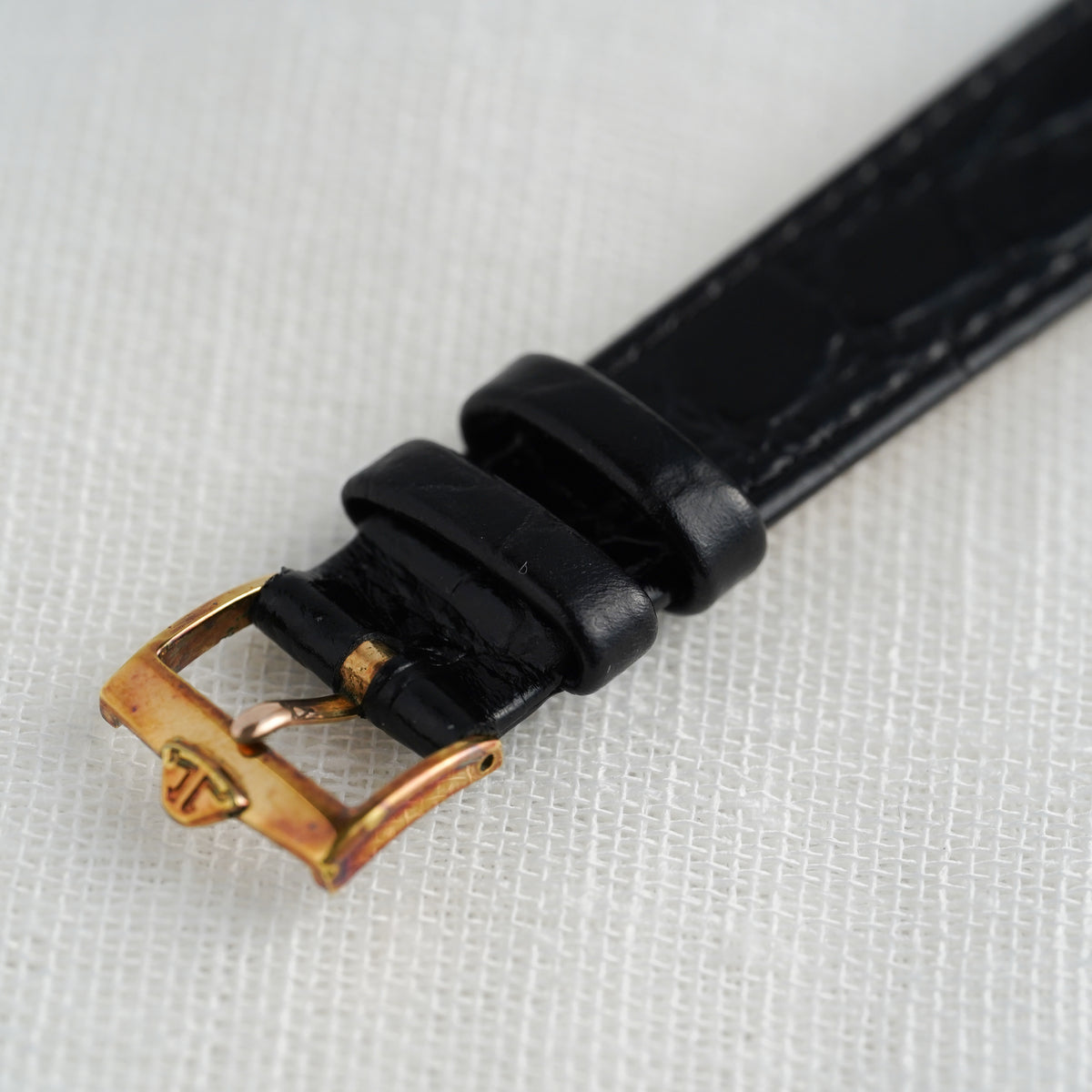 Vintage JAEGER-LECOULTRE Rectangular Onyx Dial Ref.9125.21