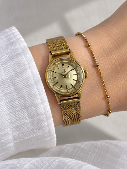 OMEGA Cal.483 Gold-Plated – Vintage Manual Watch