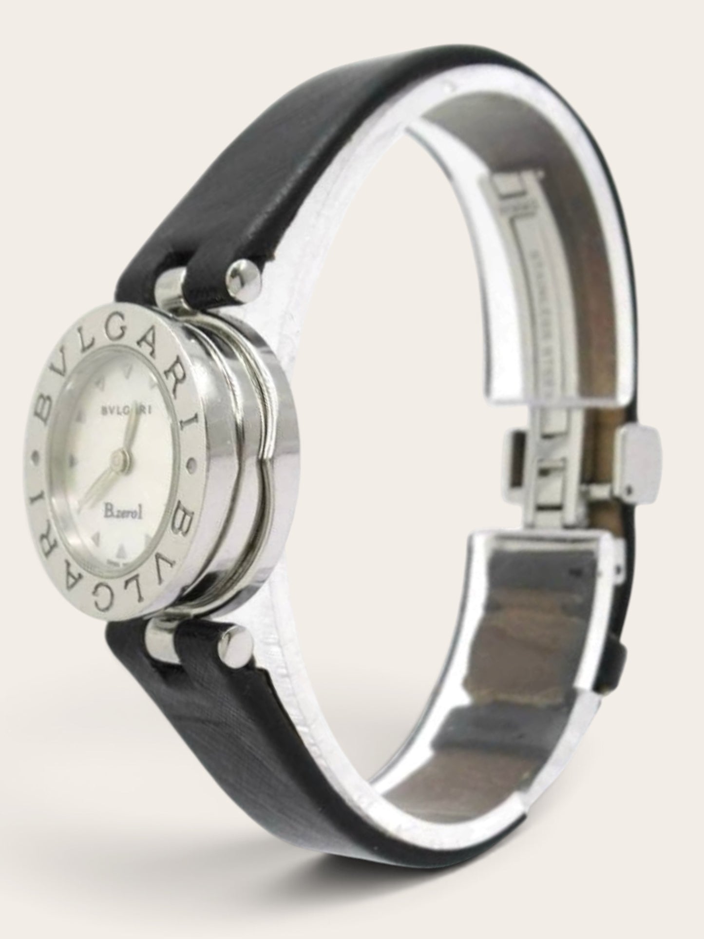 BVLGARI B.zero1 White Shell Ladies Watch