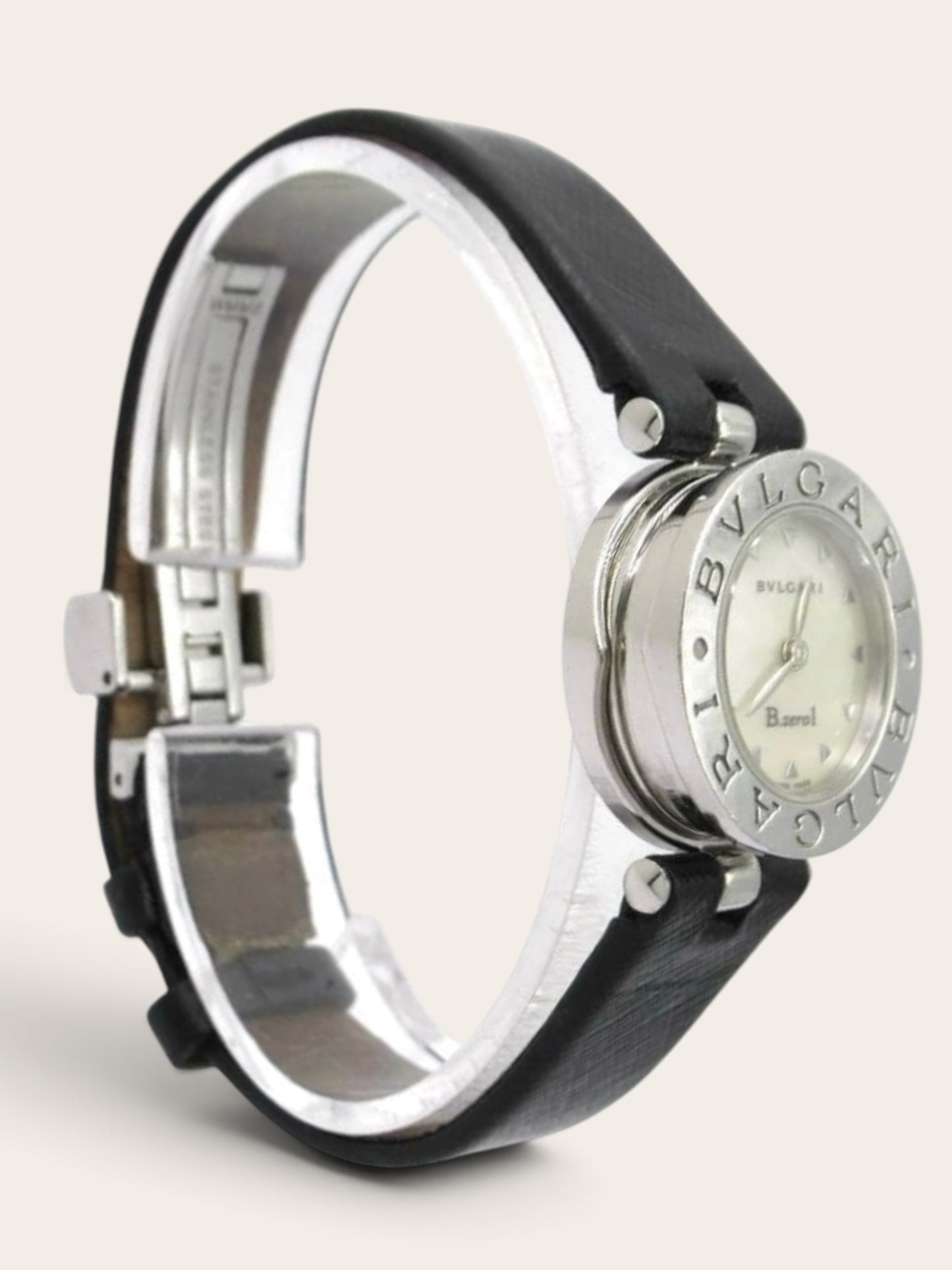 BVLGARI B.zero1 White Shell Ladies Watch