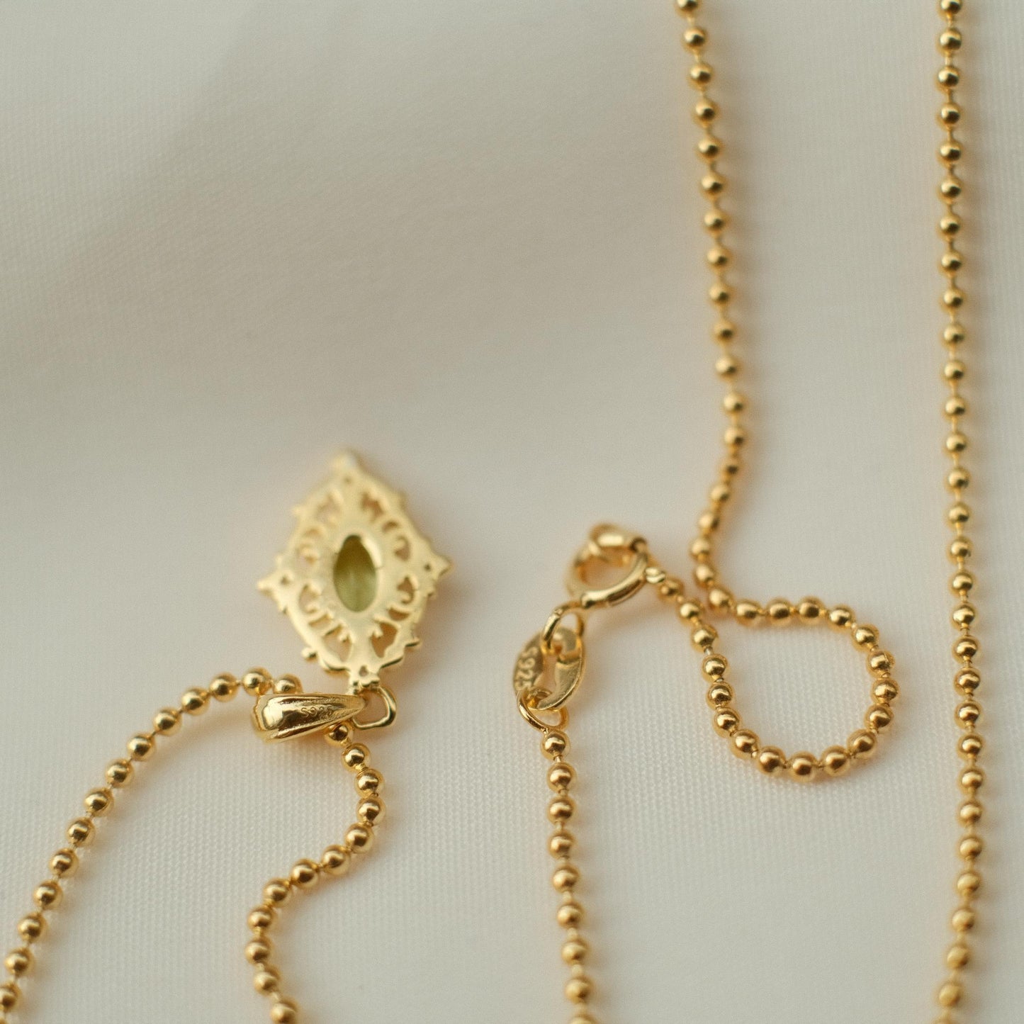 The Peridot Collection: Elena Pendant