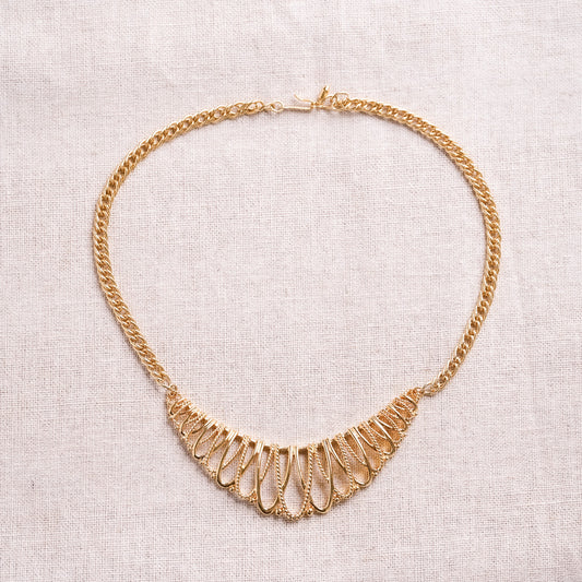 Vintage Gold Ornamental Necklace