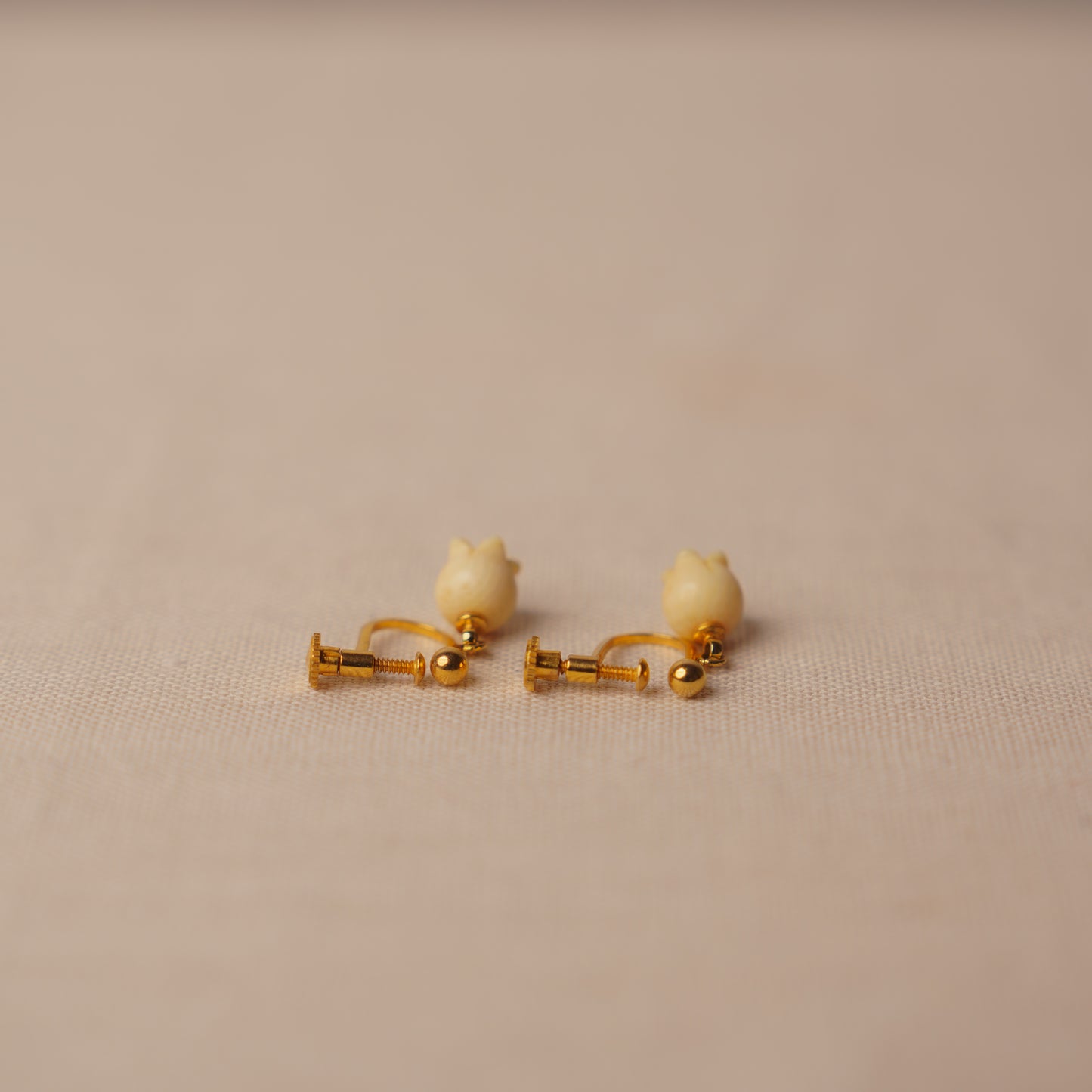 Vintage Lily of the Valley Earrings