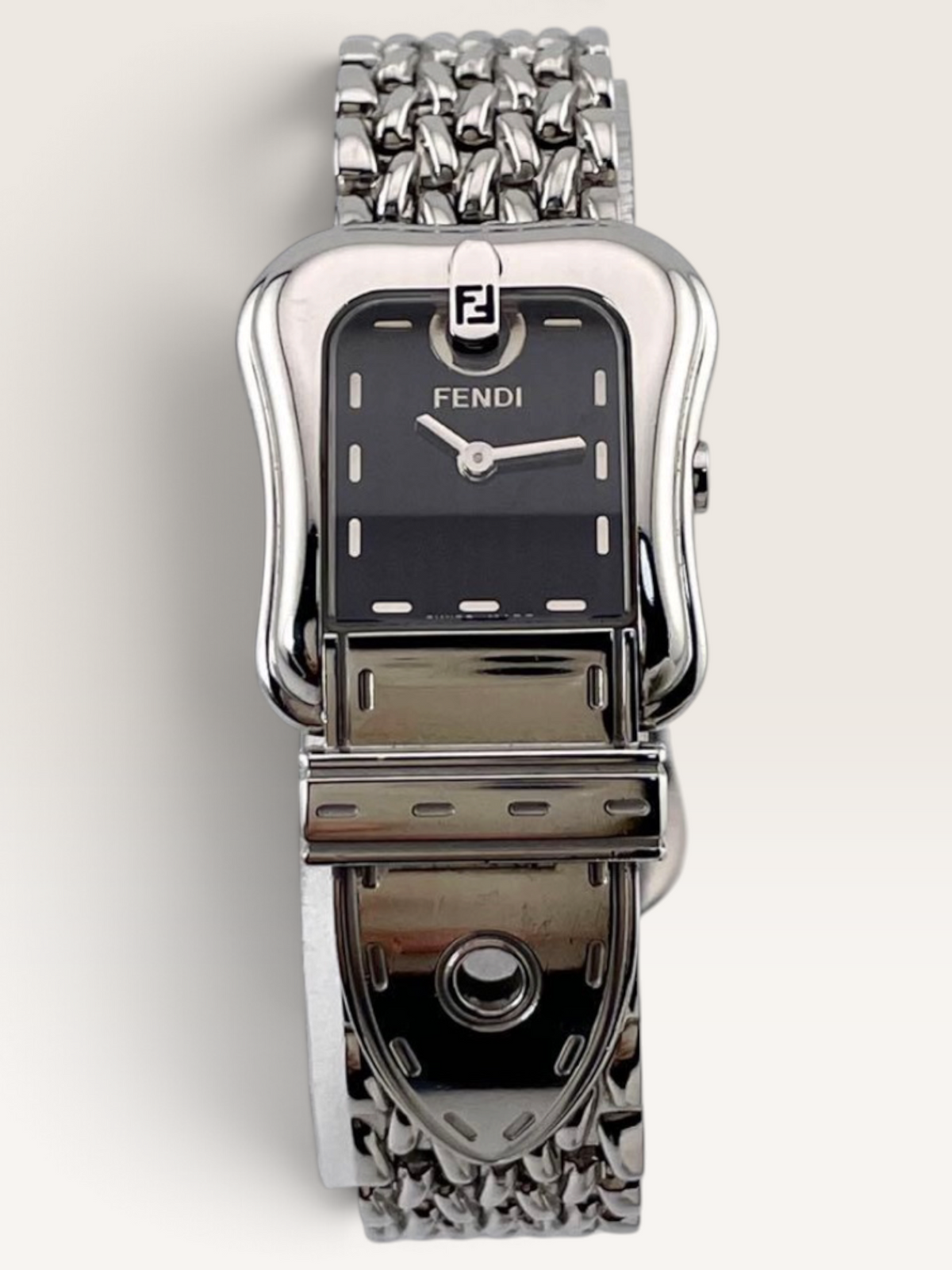 FENDI B-Fendi Buckle Motif Vintage Quartz Watch