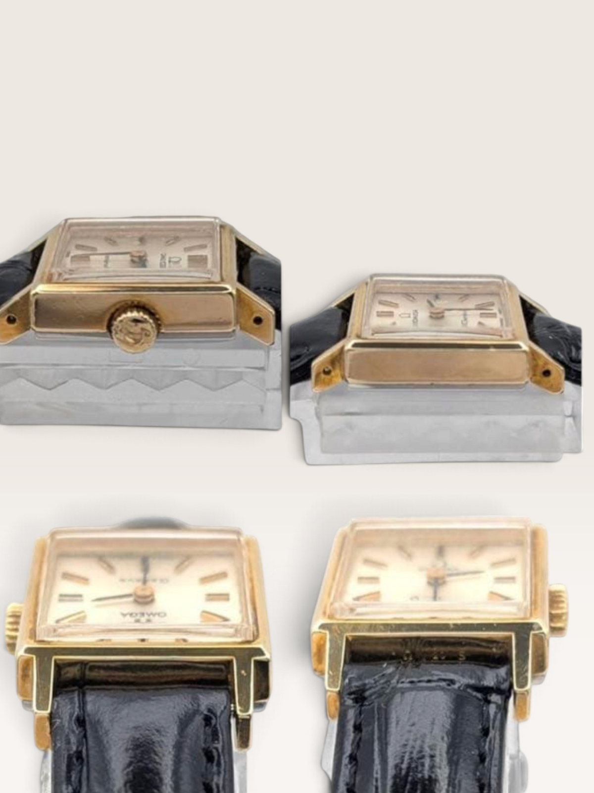 OMEGA Genève Square Hand-Wound Vintage Watch
